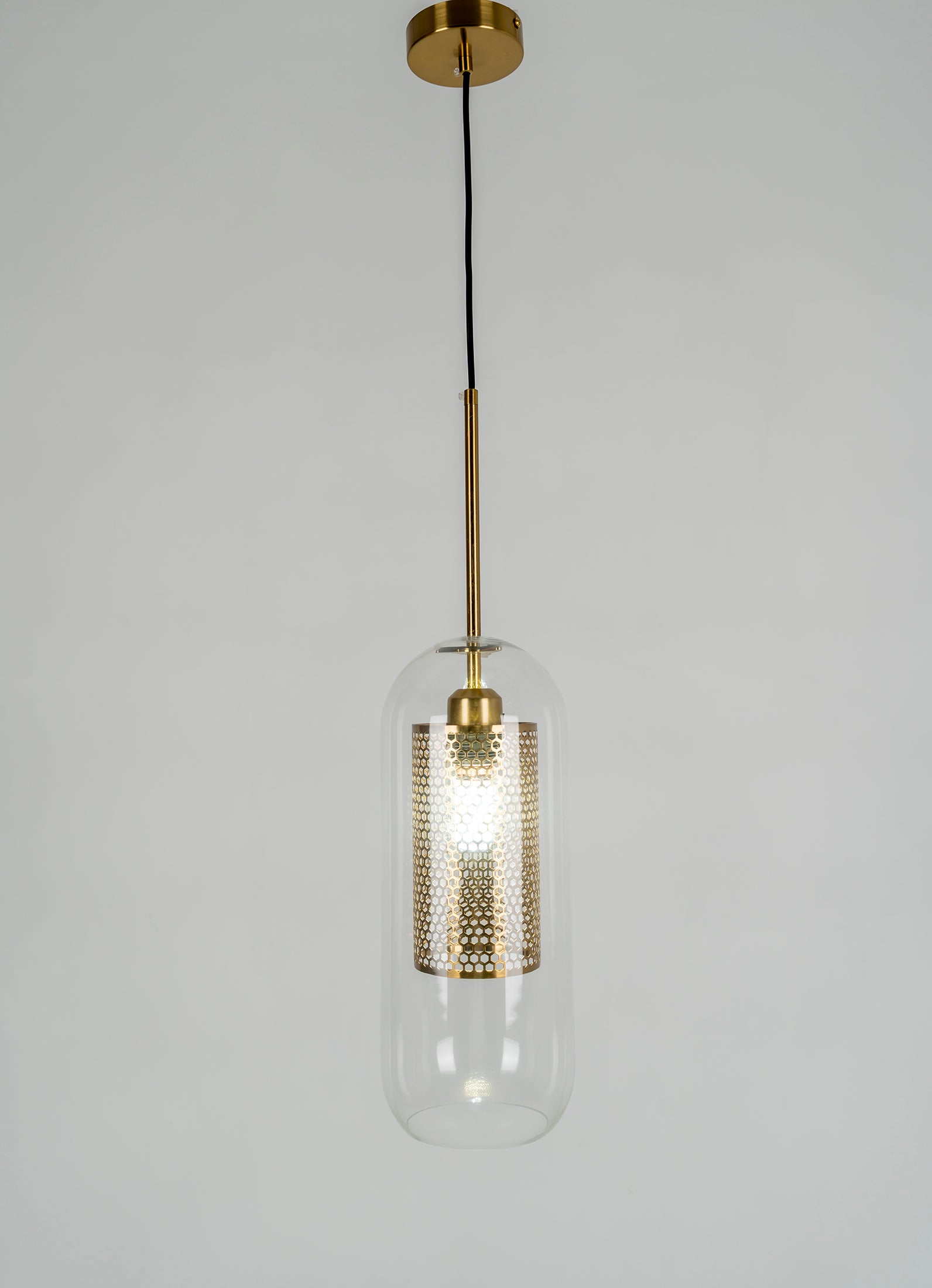 Lustra Pendelleuchte Lampe Chiswick Glas für Wohn Zimmer-Letslighting