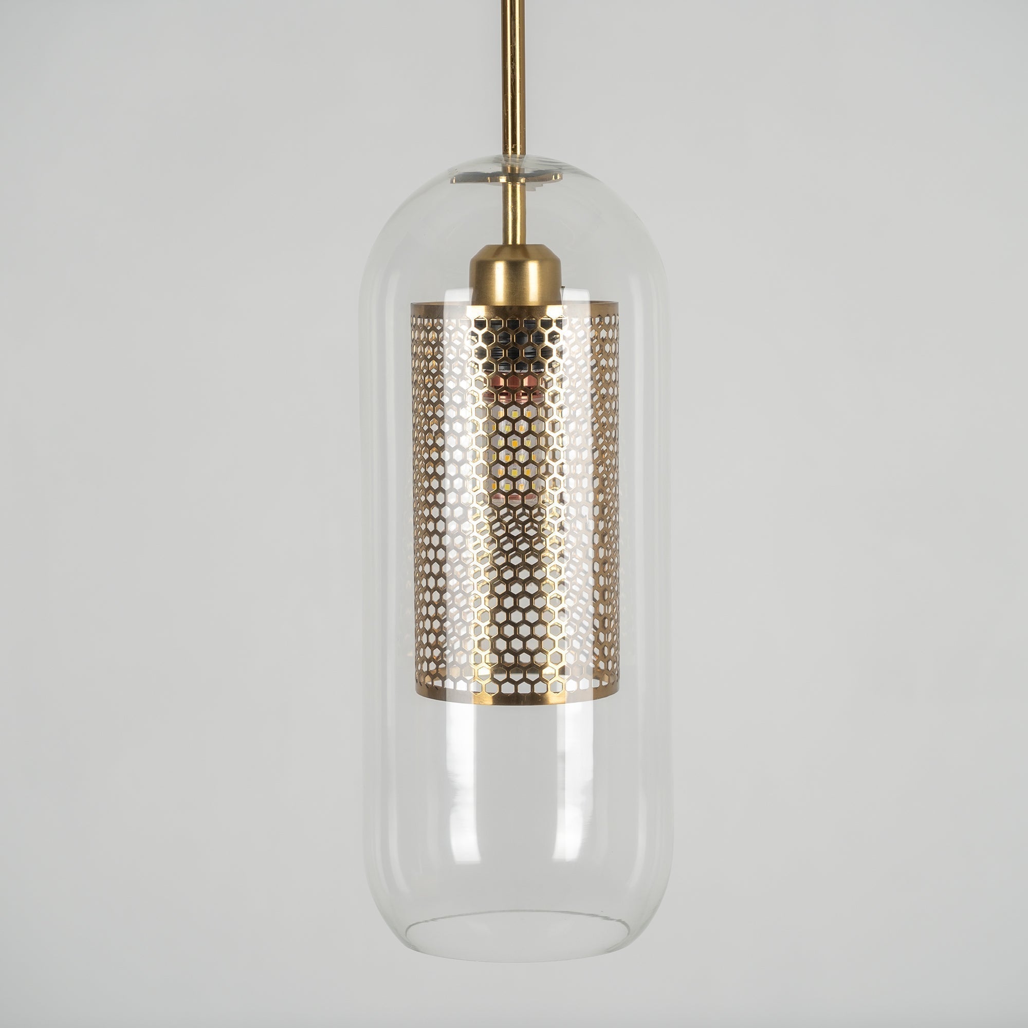 Lustra Pendelleuchte Lampe Chiswick Glas für Wohn Zimmer-Letslighting