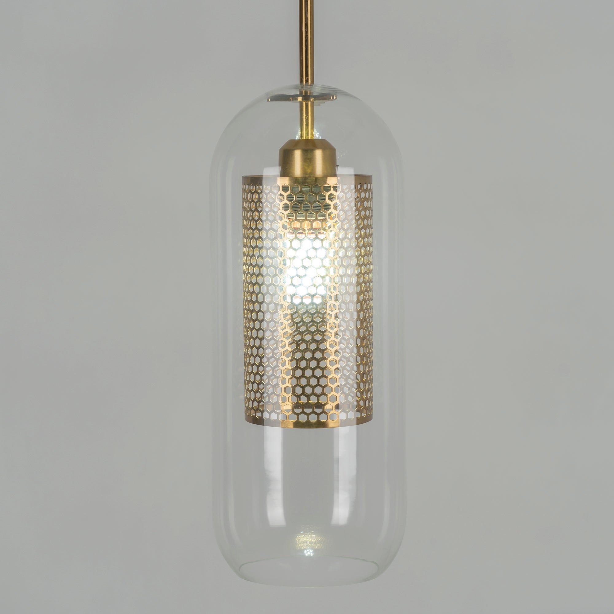 Lustra Pendelleuchte Lampe Chiswick Glas für Wohn Zimmer-Letslighting