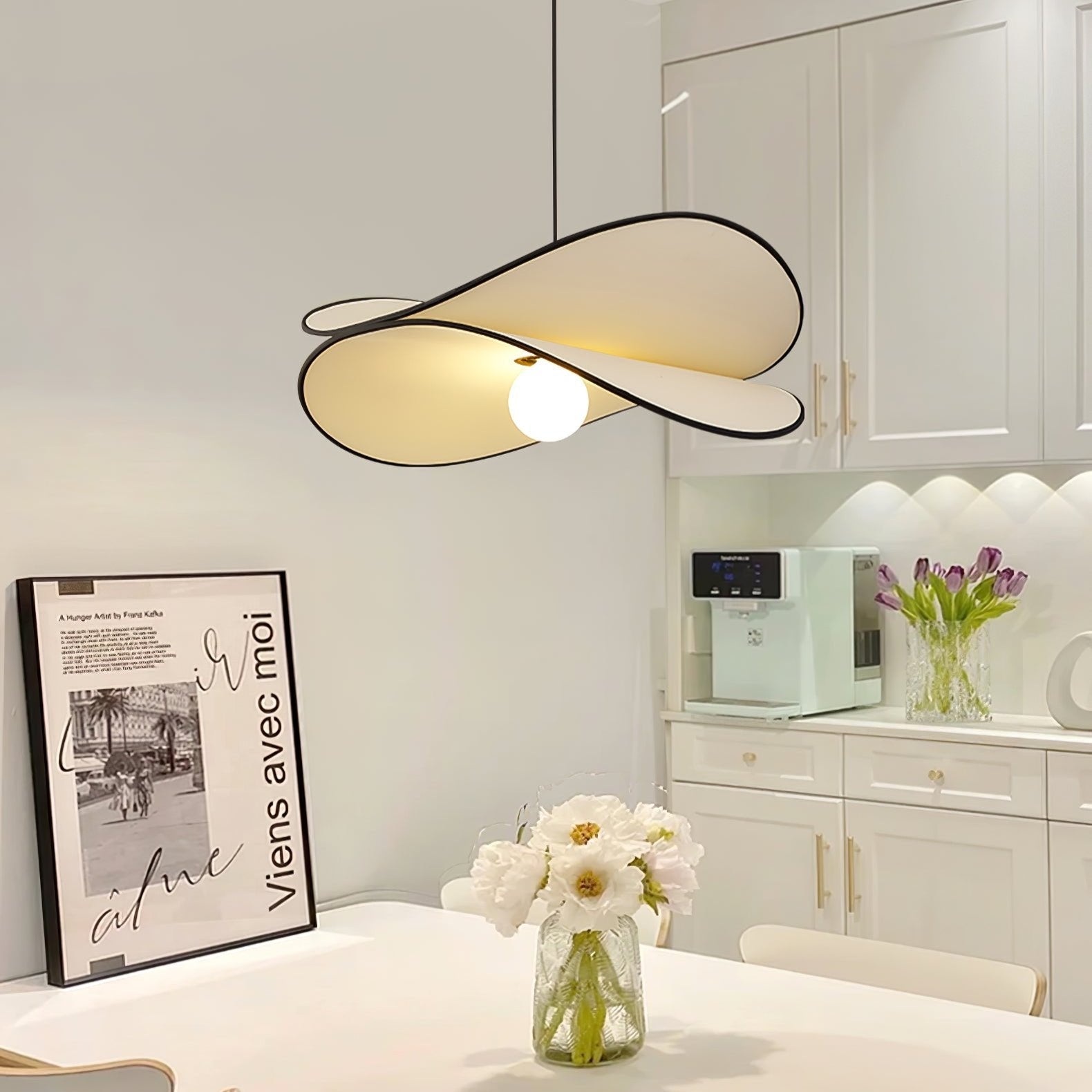 Lioran Stoff Künstlerisch Pendelleuchte-Letslighting