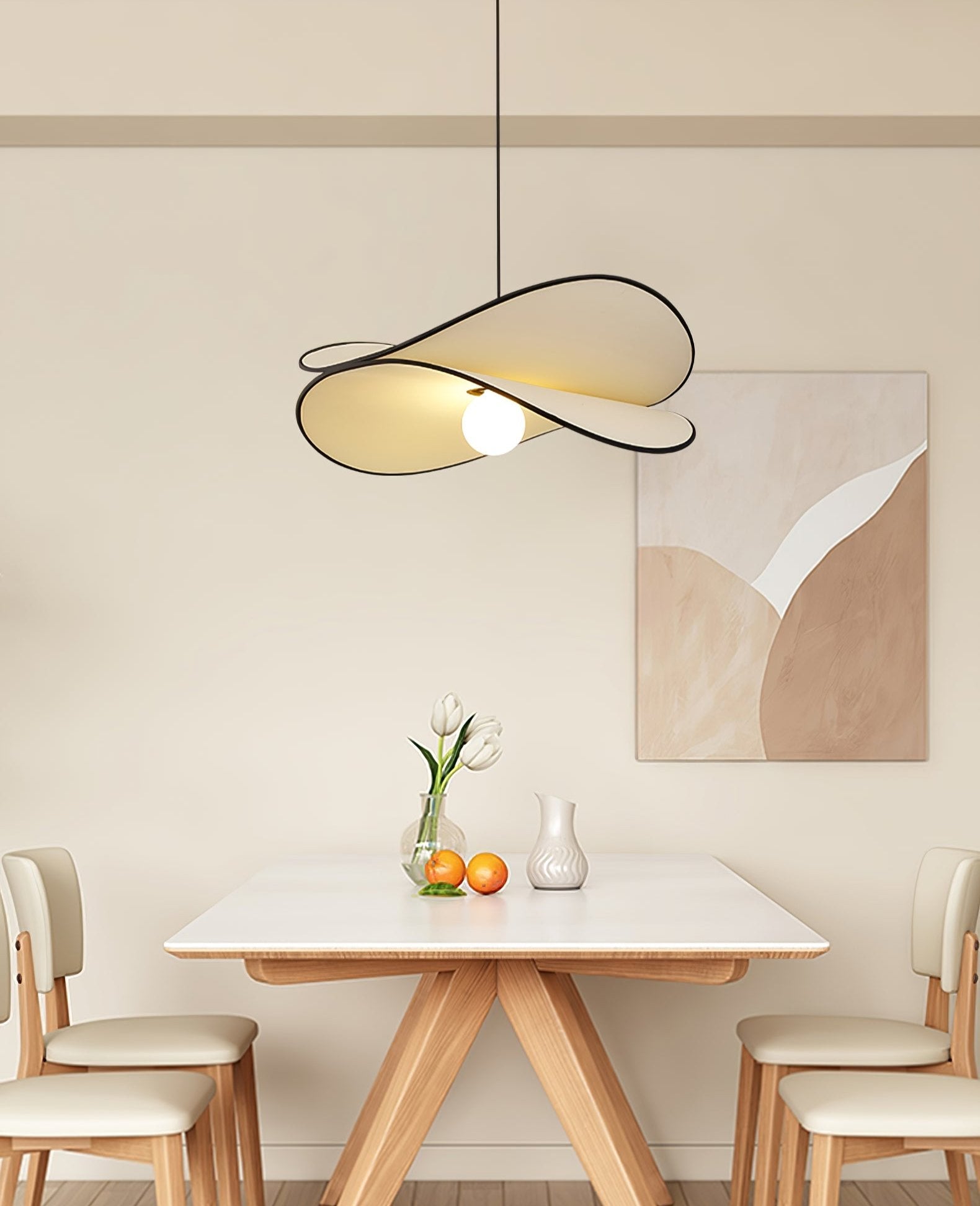 Lioran Stoff Künstlerisch Pendelleuchte-Letslighting