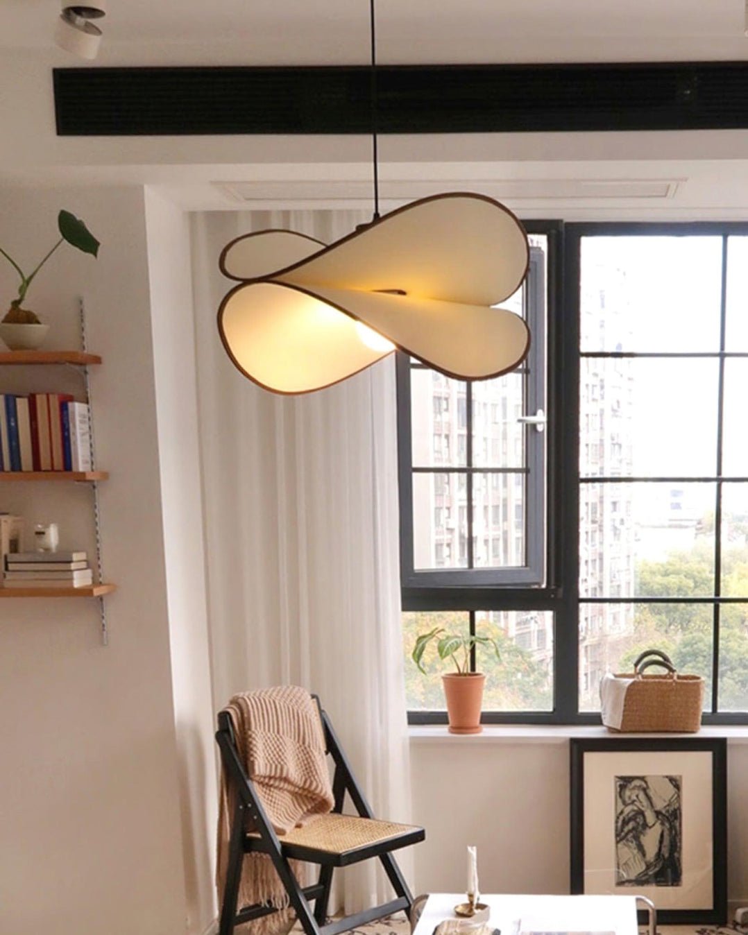 Lioran Stoff Künstlerisch Pendelleuchte-Letslighting