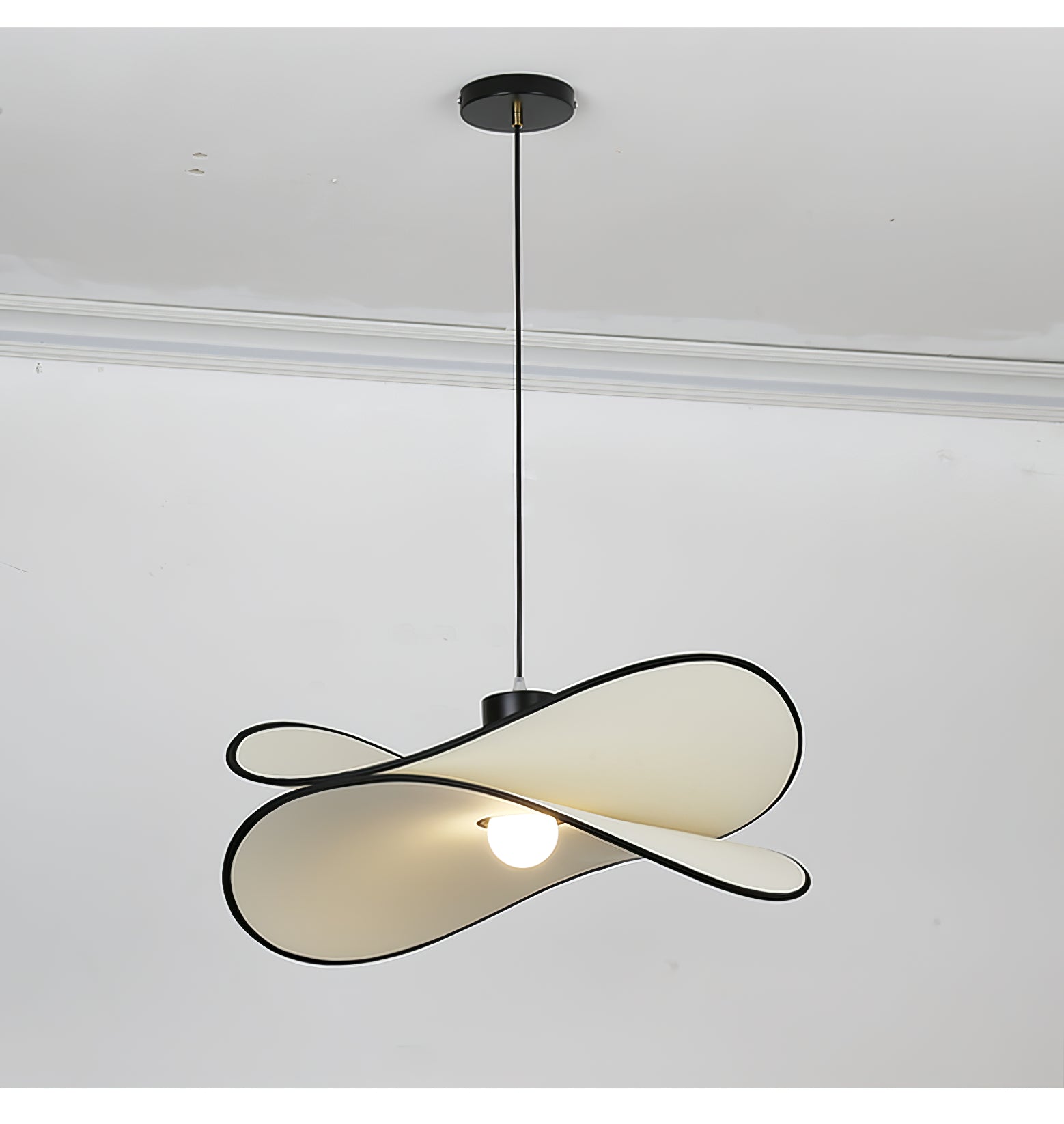 Lioran Stoff Künstlerisch Pendelleuchte-Letslighting