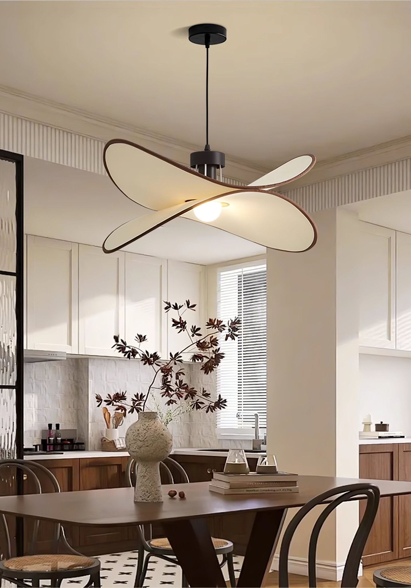 Lioran Stoff Künstlerisch Pendelleuchte-Letslighting