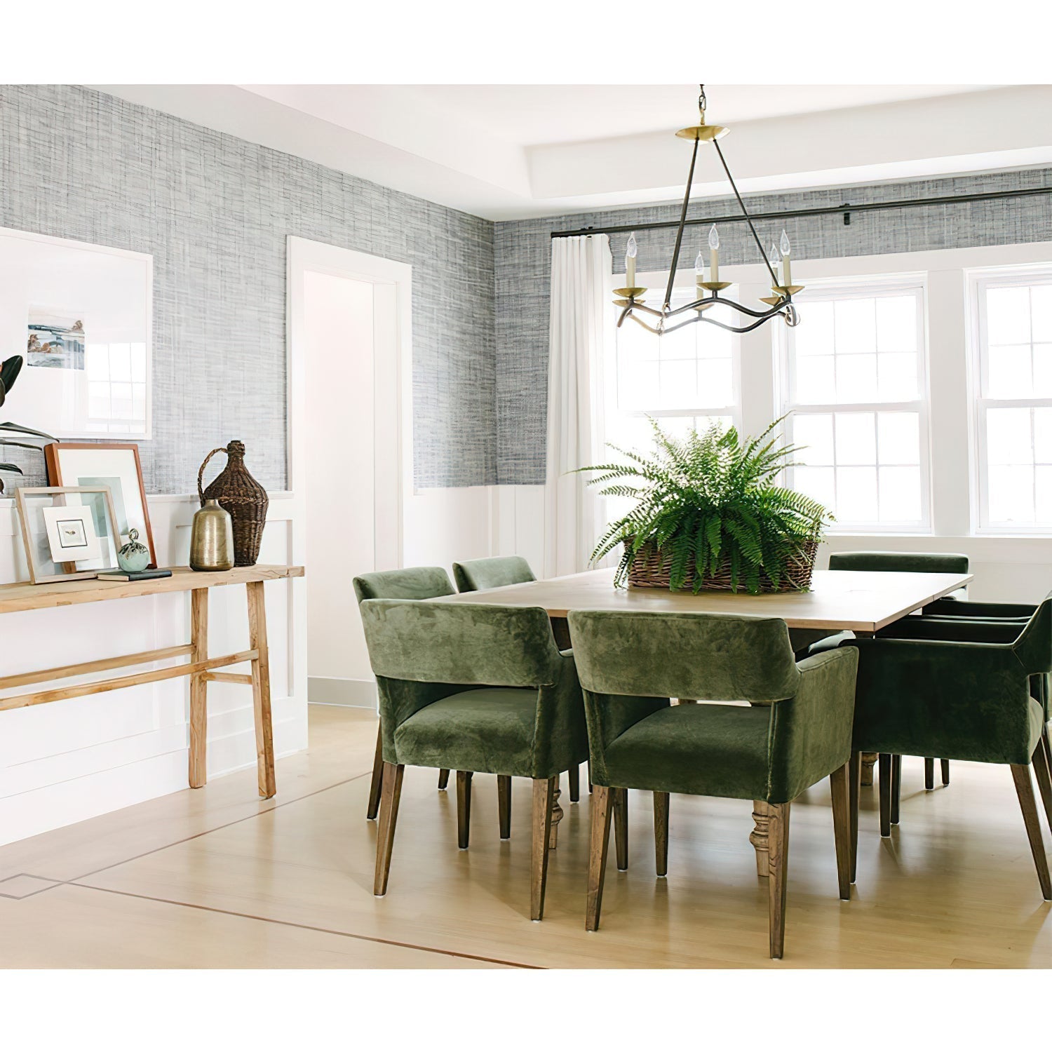 Shine Industrieller Vintage Kronleuchter aus Messing-Letslighting