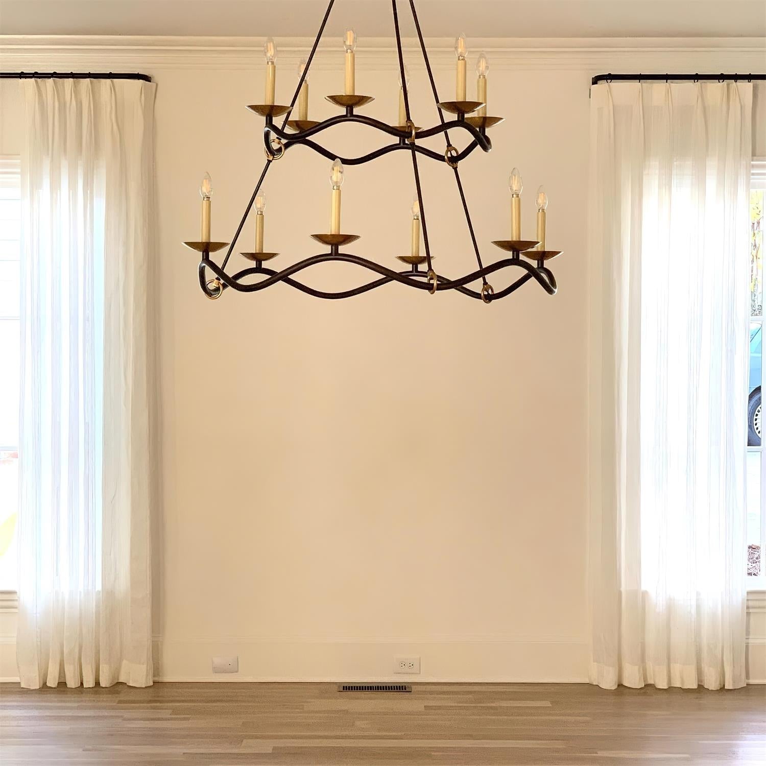 Juvin Moderner Kronleuchter aus Messing-Letslighting