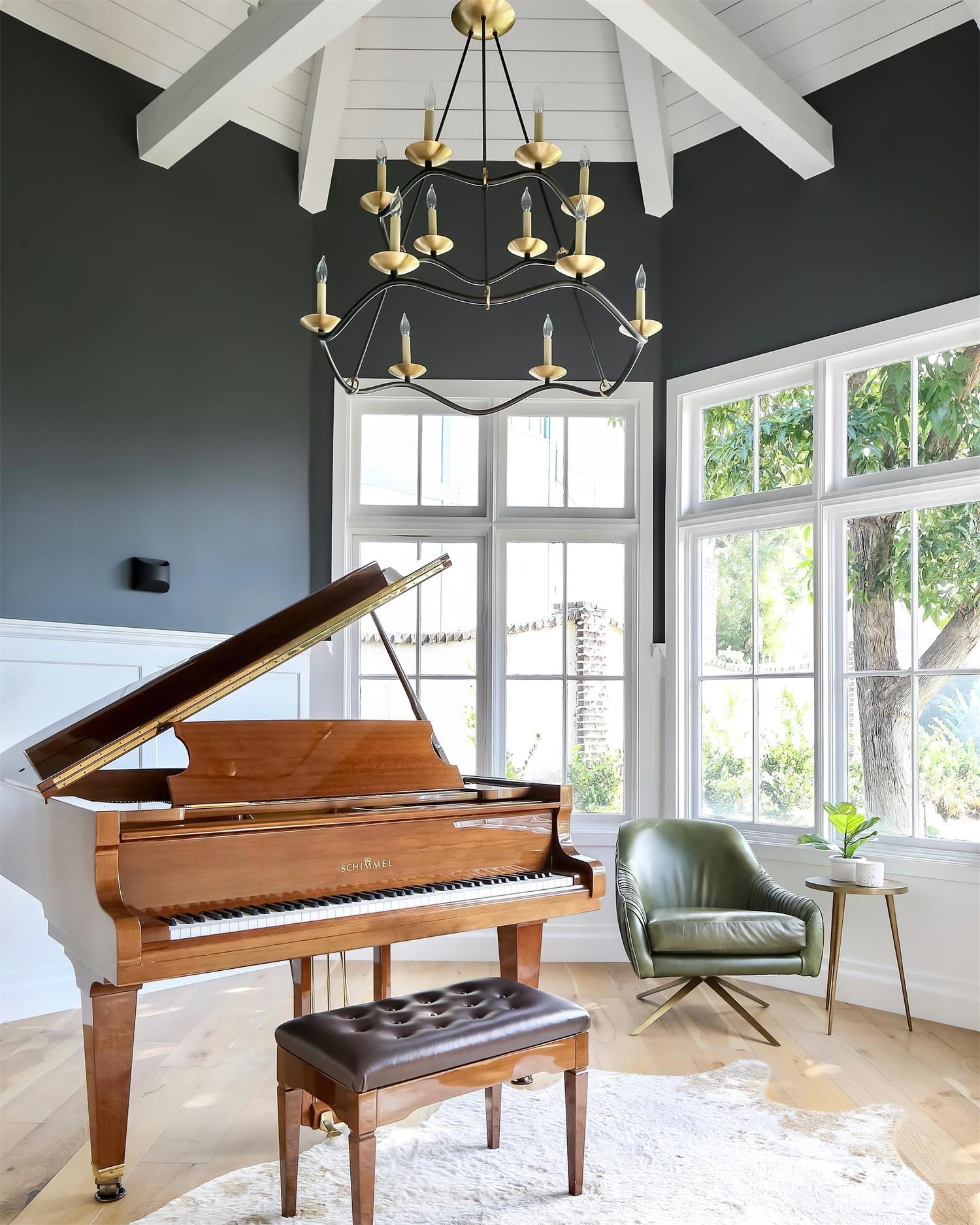 Juvin Moderner Kronleuchter aus Messing-Letslighting