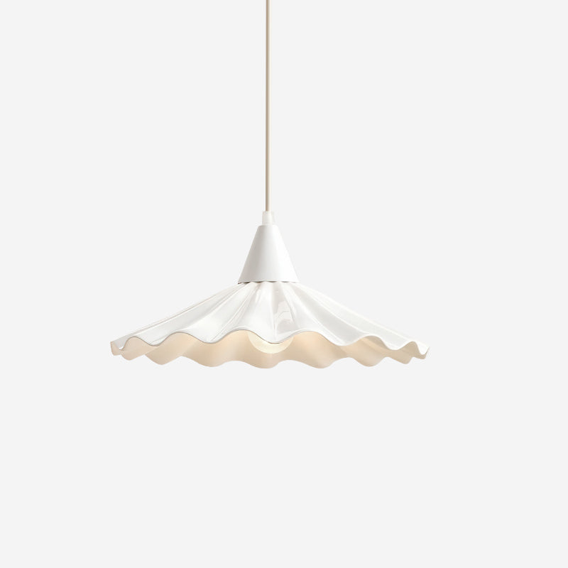 Rivora White Ceramic Pendant Light - Letslighting
