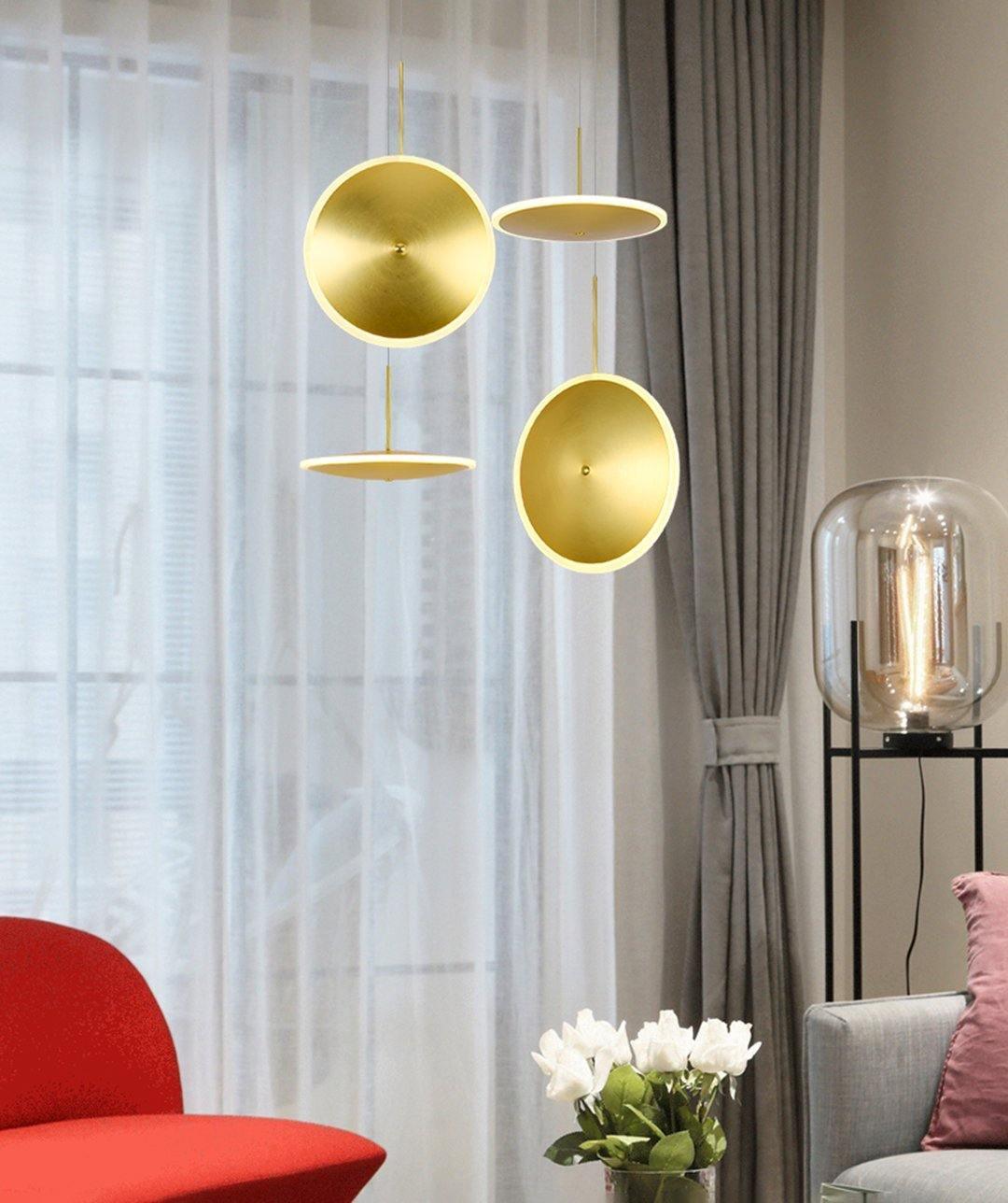 Uvenisra Moderne Minimalistische Teller-Pendelleuchte-Letslighting