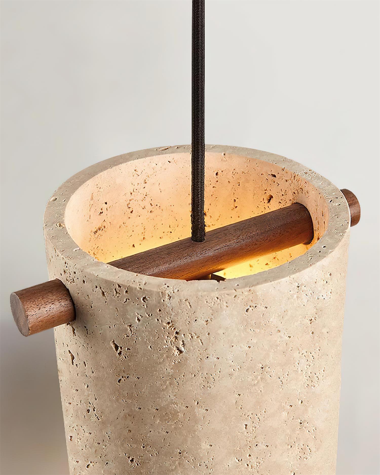 Gavilo Travertine Pendant Lamp - Letslighting