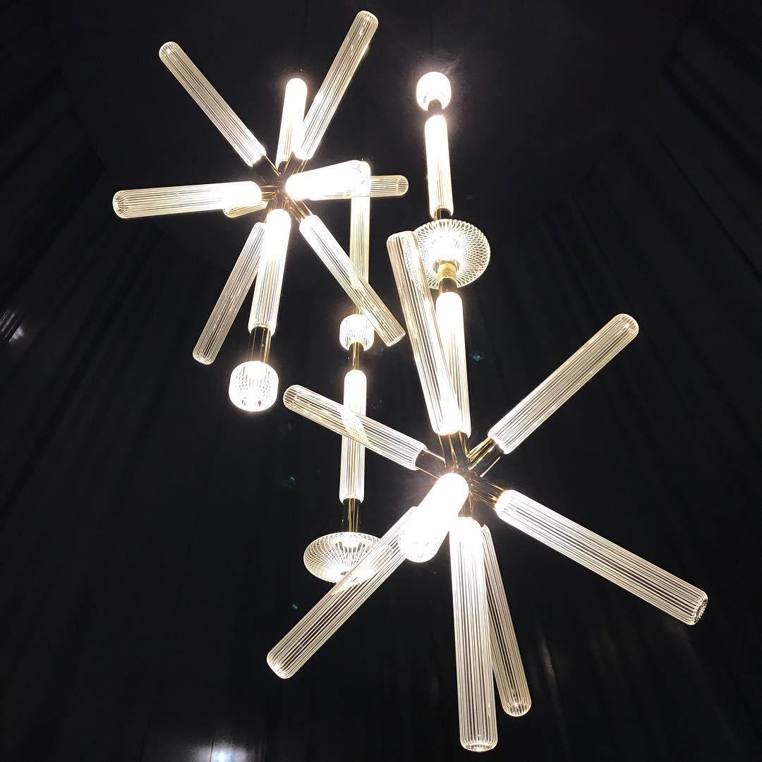 Solara Pendelleuchte Kristall Zylinder Cipher Modern-Letslighting