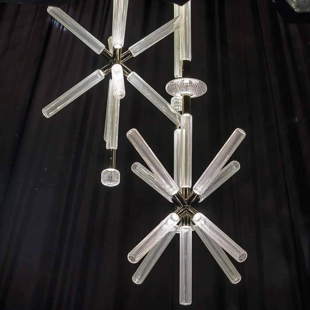 Solara Pendelleuchte Kristall Zylinder Cipher Modern-Letslighting