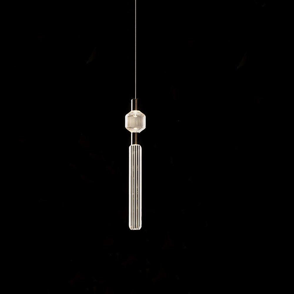 Solara Pendelleuchte Kristall Zylinder Cipher Modern-Letslighting