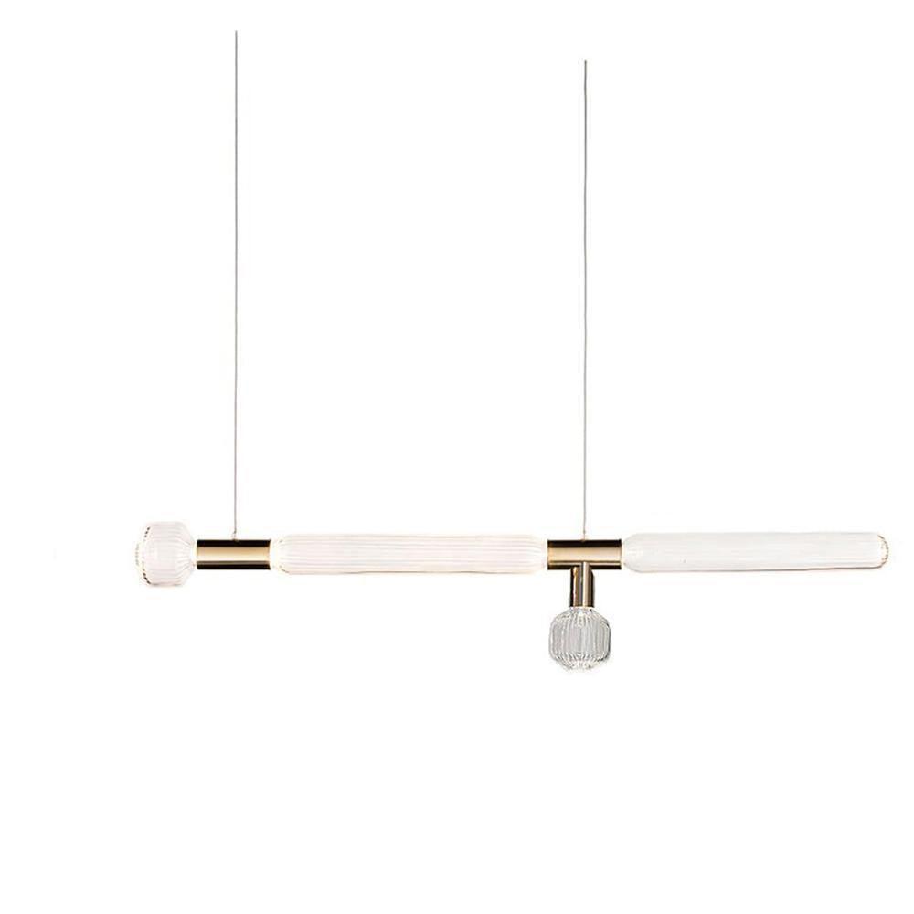 Solara Pendelleuchte Kristall Zylinder Cipher Modern-Letslighting