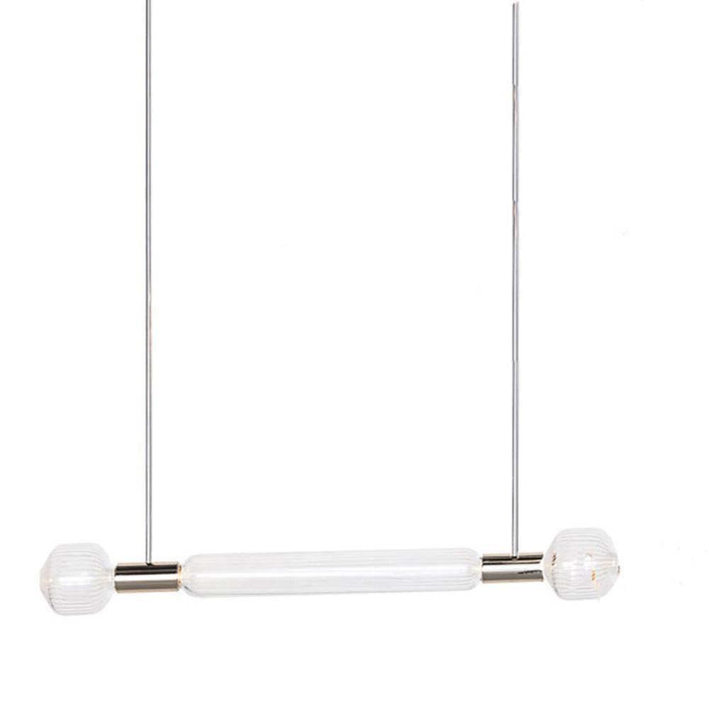 Solara Pendelleuchte Kristall Zylinder Cipher Modern-Letslighting