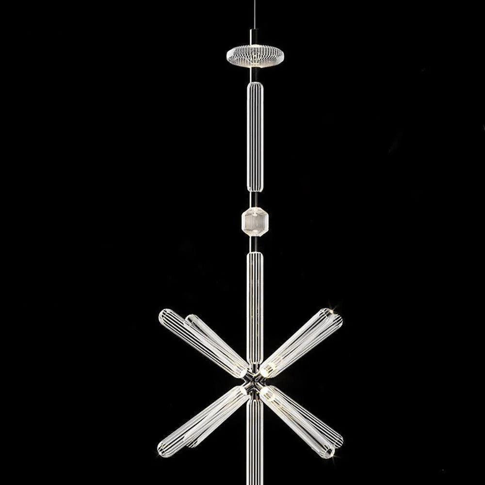 Solara Pendelleuchte Kristall Zylinder Cipher Modern-Letslighting