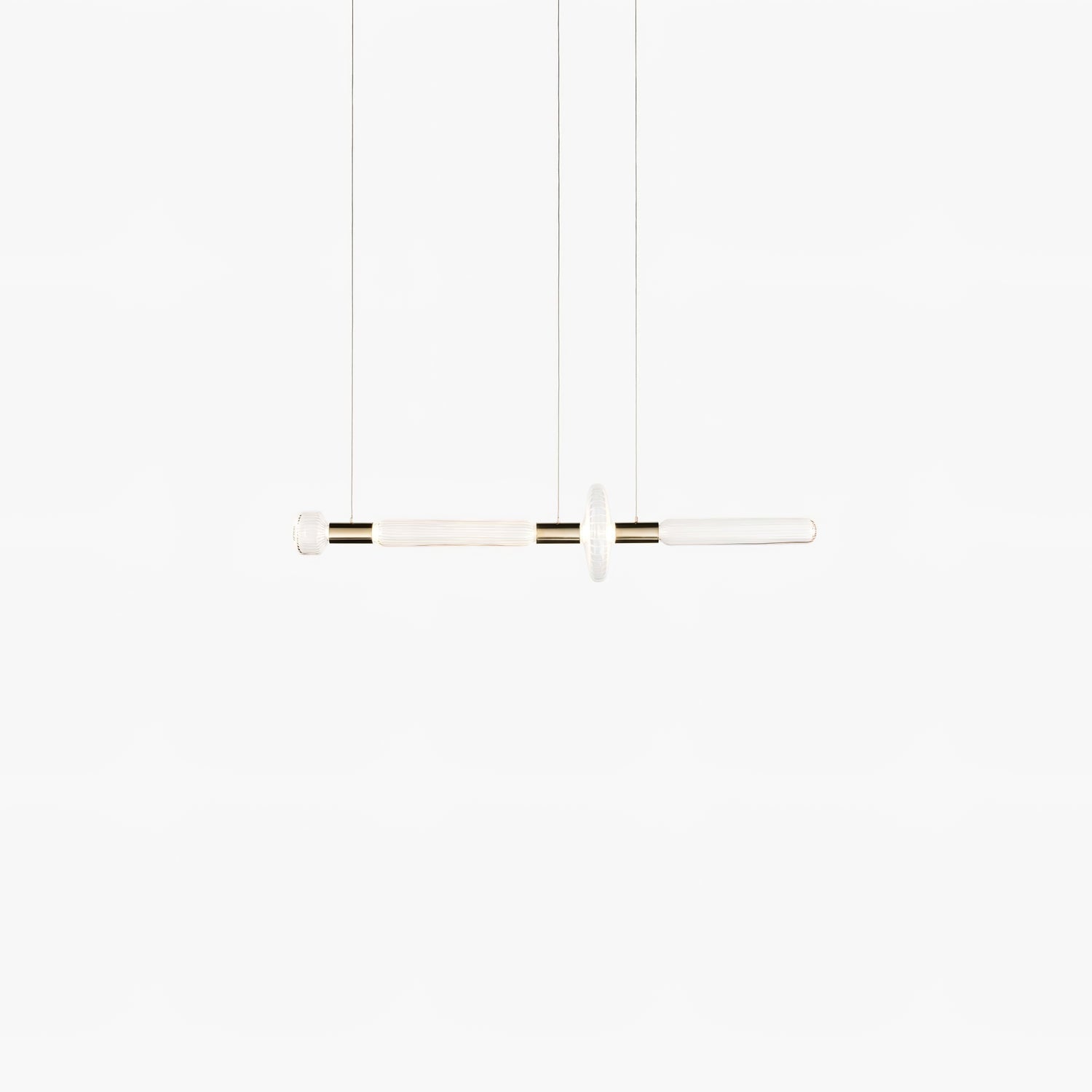 Solara Pendelleuchte Kristall Zylinder Cipher Modern-Letslighting
