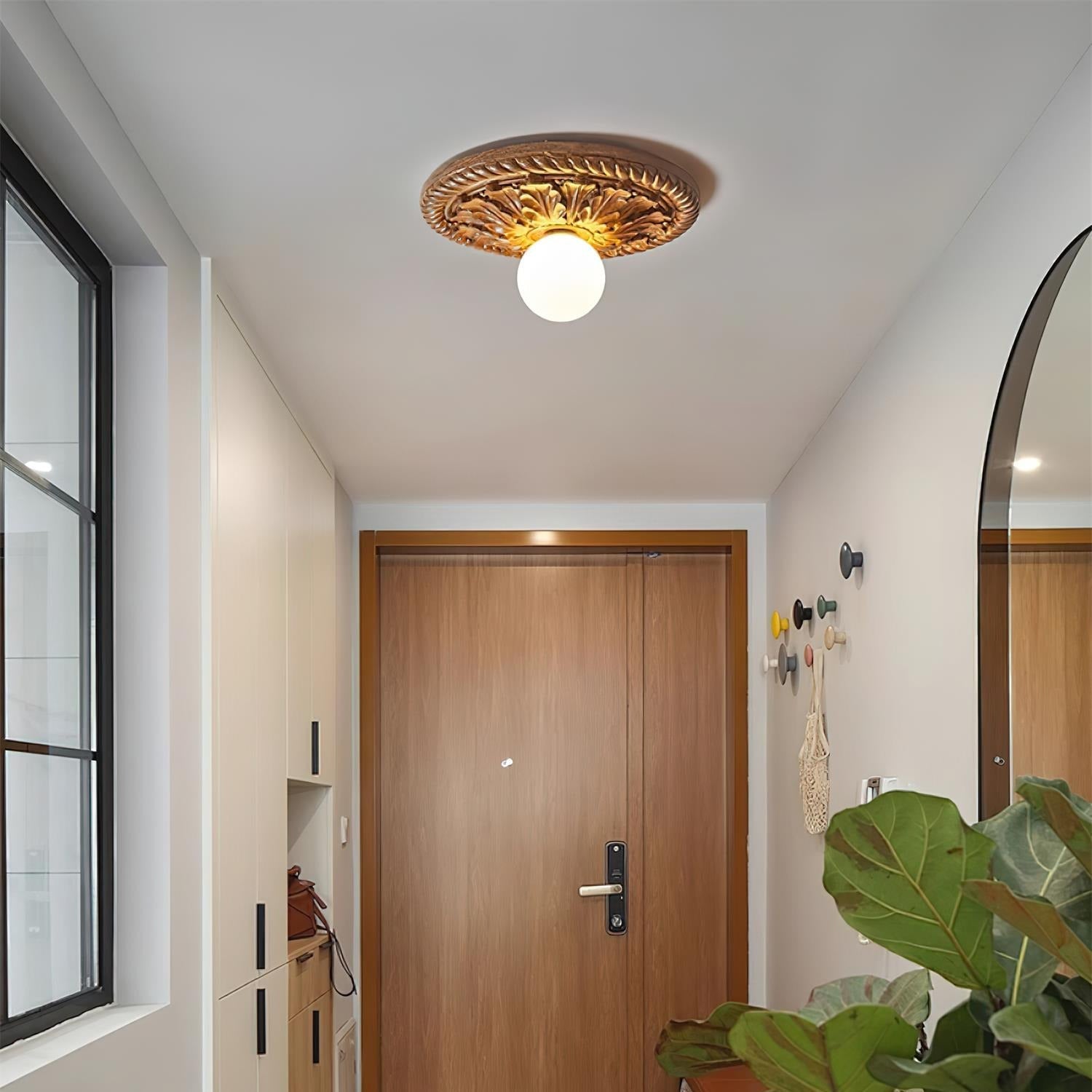 Cyrus Vintage-Deckenleuchte im Landhausstil