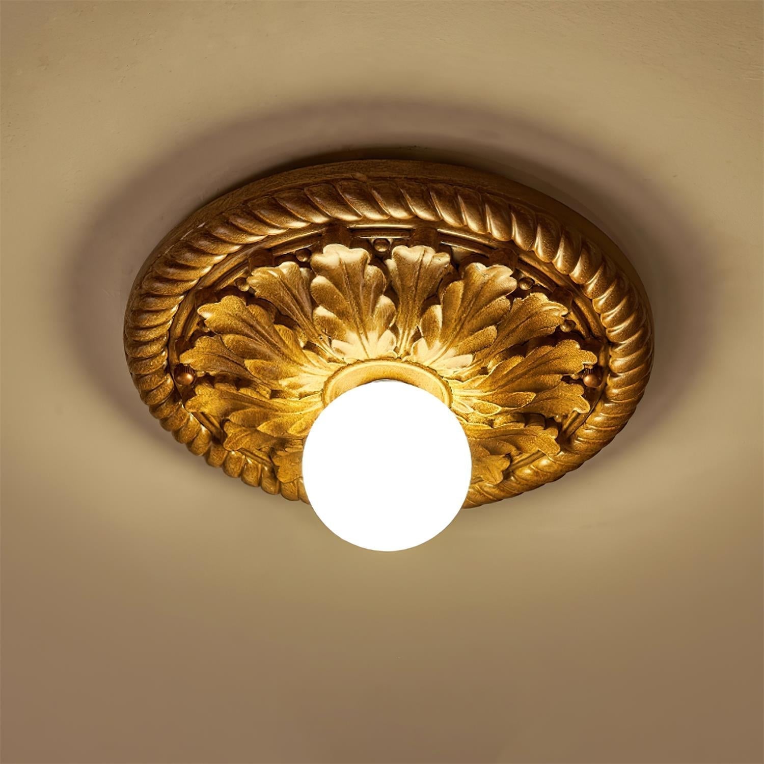 Cyrus Vintage-Deckenleuchte im Landhausstil