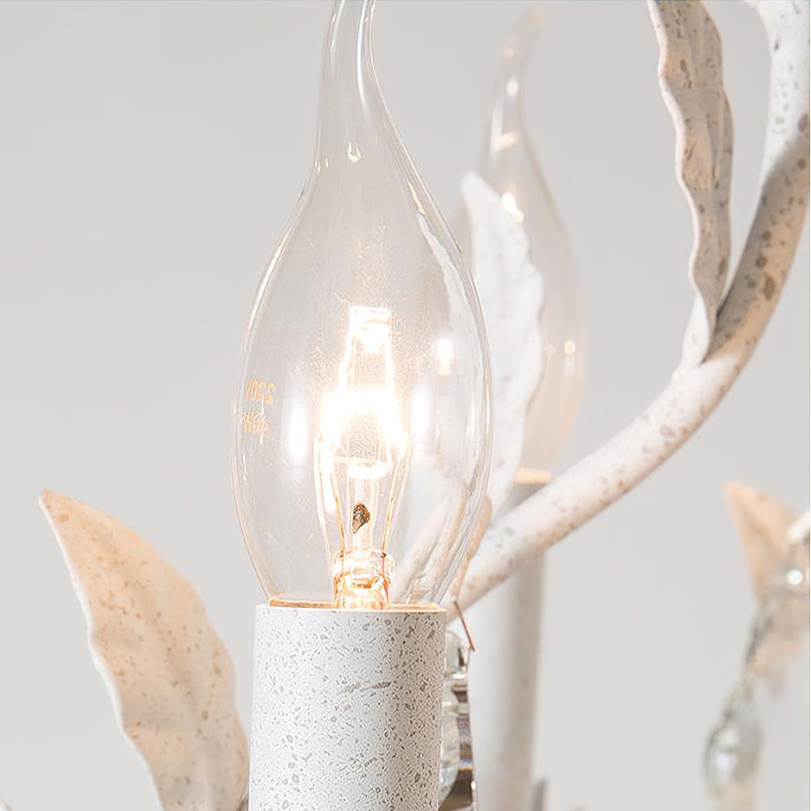 Sylvia Vintage Glas Kronleuchter-Letslighting
