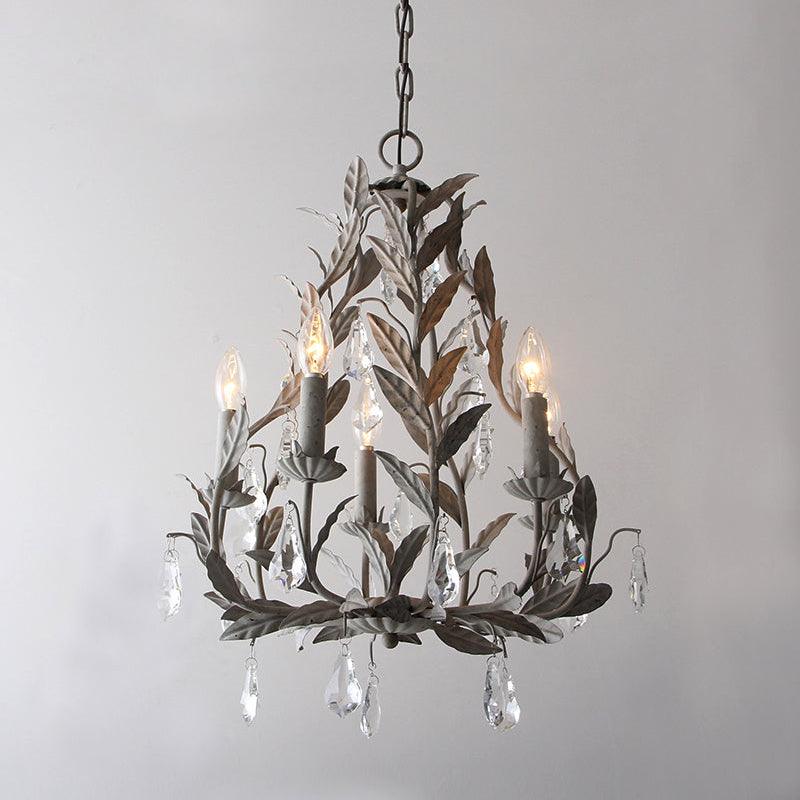 Sylvia Vintage Glas Kronleuchter-Letslighting