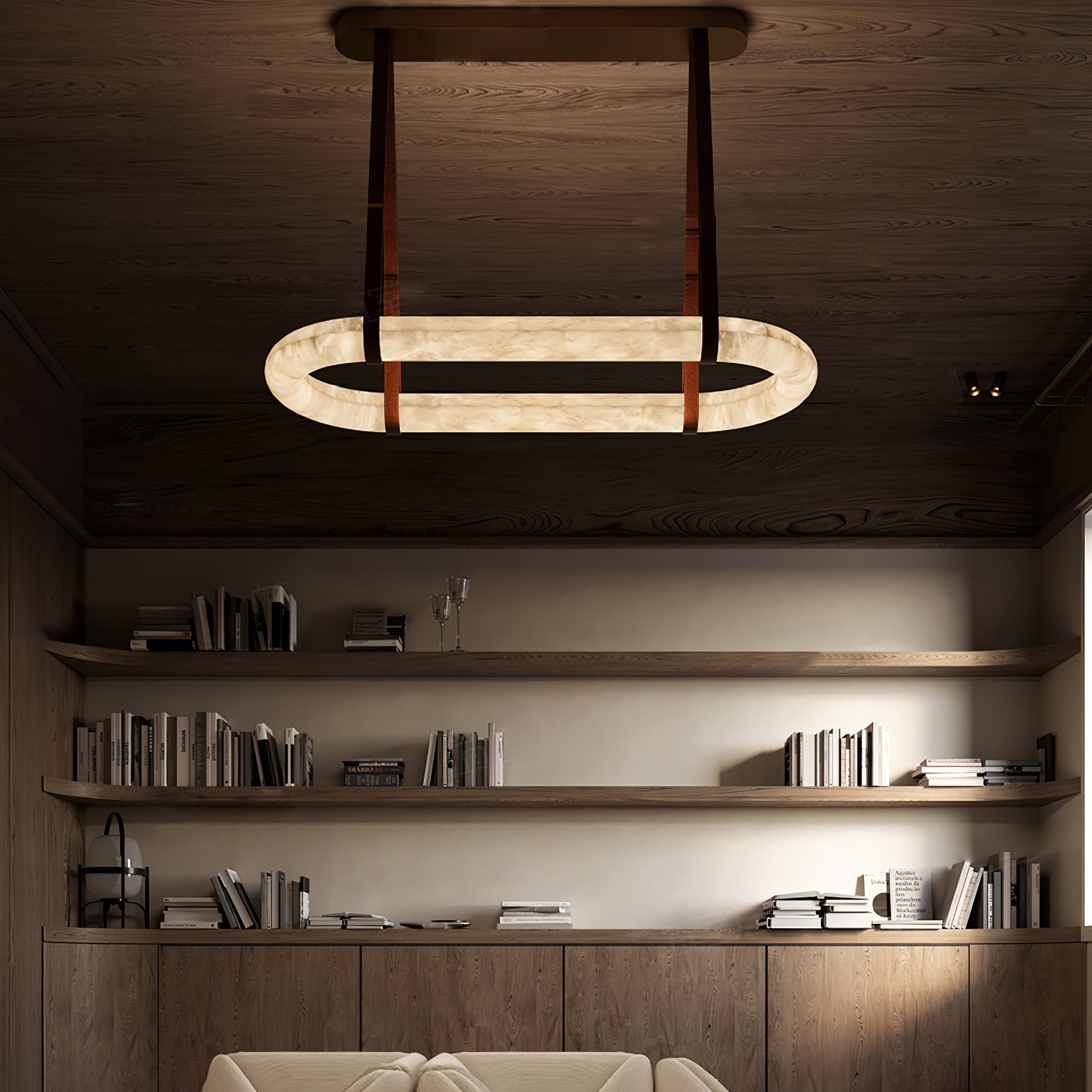Nerina Alabaster Pendant Light - Neutralighting