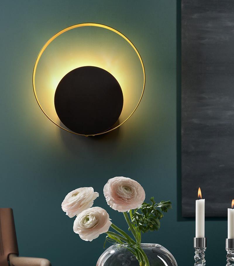 Erliren Moderne Minimalistische Kreis-Wandleuchte-Letslighting