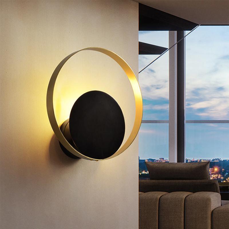 Erliren Moderne Minimalistische Kreis-Wandleuchte-Letslighting
