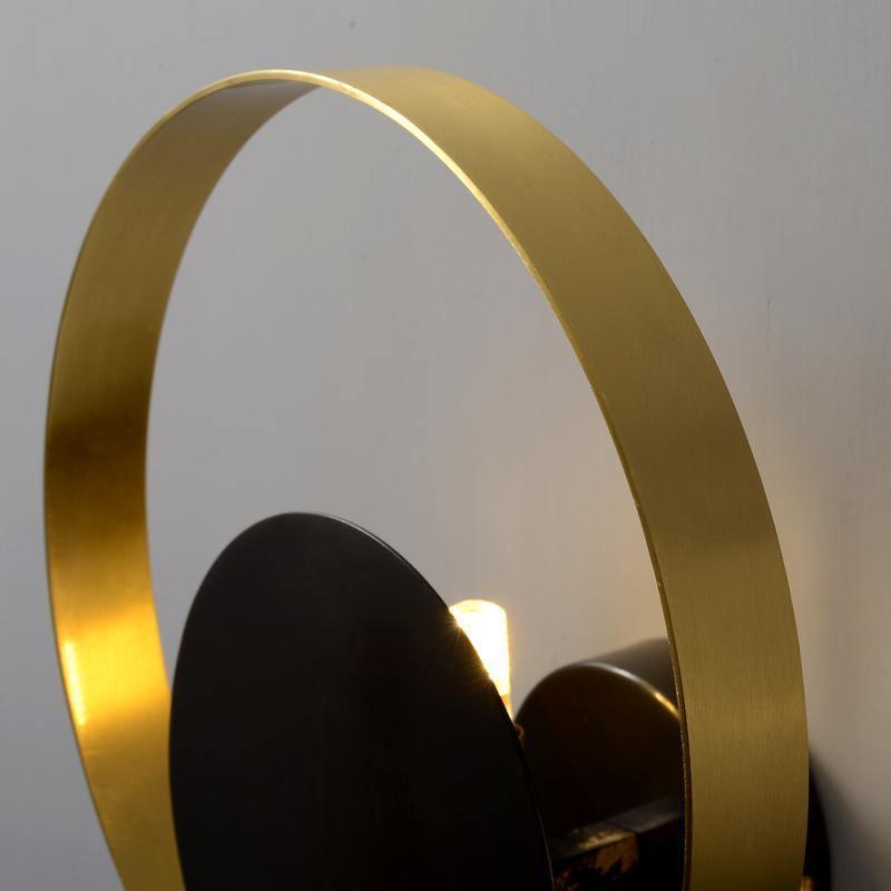 Erliren Moderne Minimalistische Kreis-Wandleuchte-Letslighting