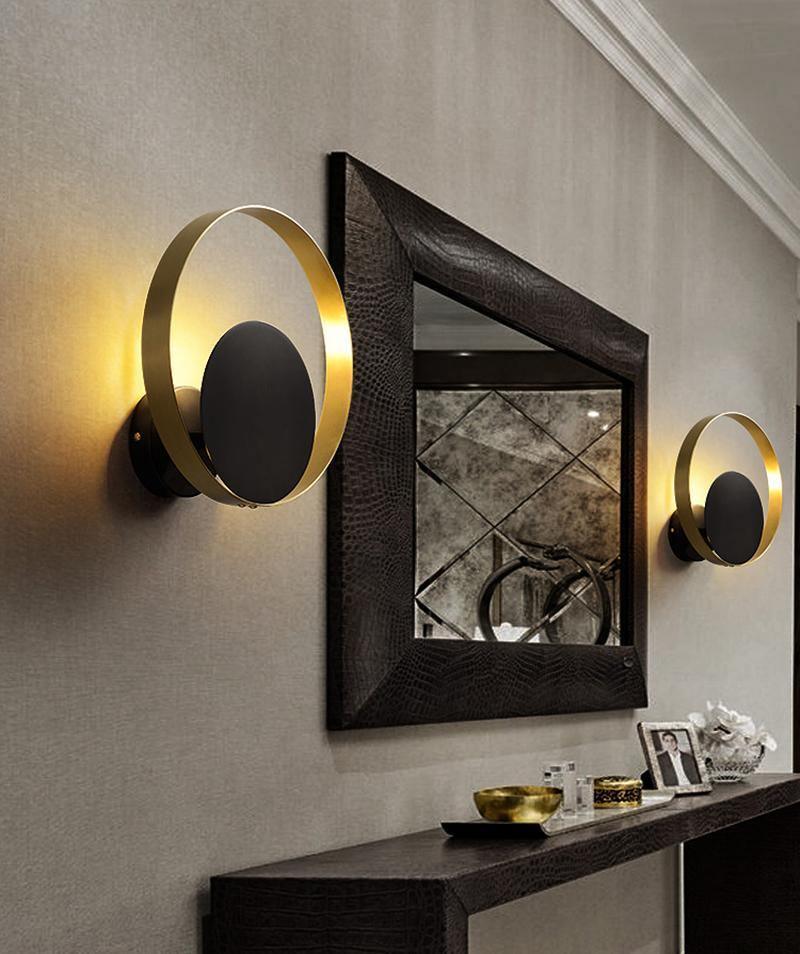 Erliren Moderne Minimalistische Kreis-Wandleuchte-Letslighting