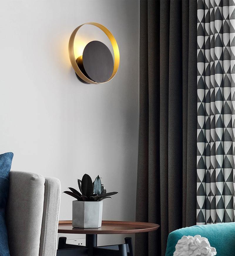 Erliren Moderne Minimalistische Kreis-Wandleuchte-Letslighting