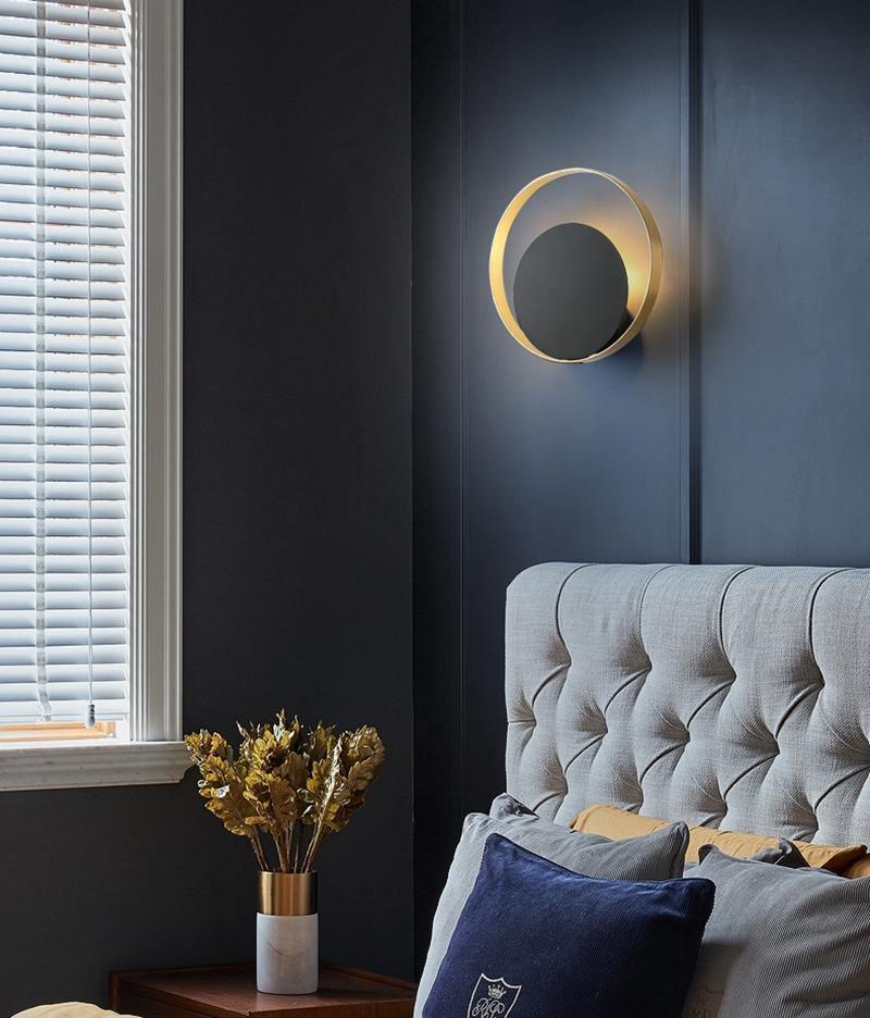 Erliren Moderne Minimalistische Kreis-Wandleuchte-Letslighting
