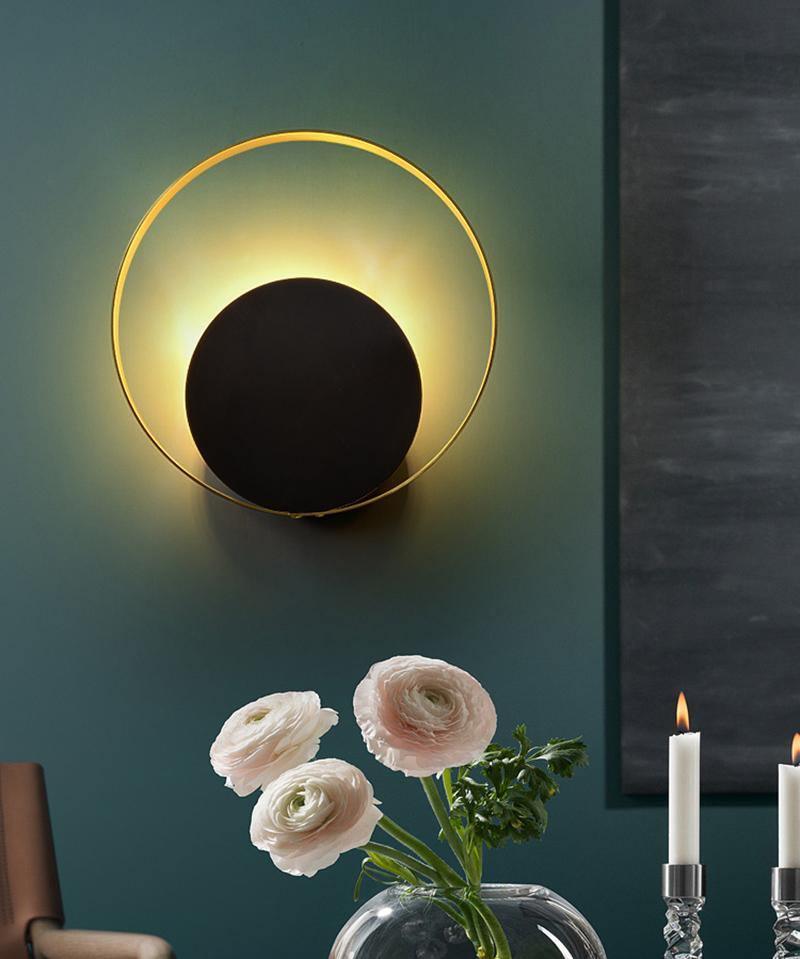 Erliren Moderne Minimalistische Kreis-Wandleuchte-Letslighting
