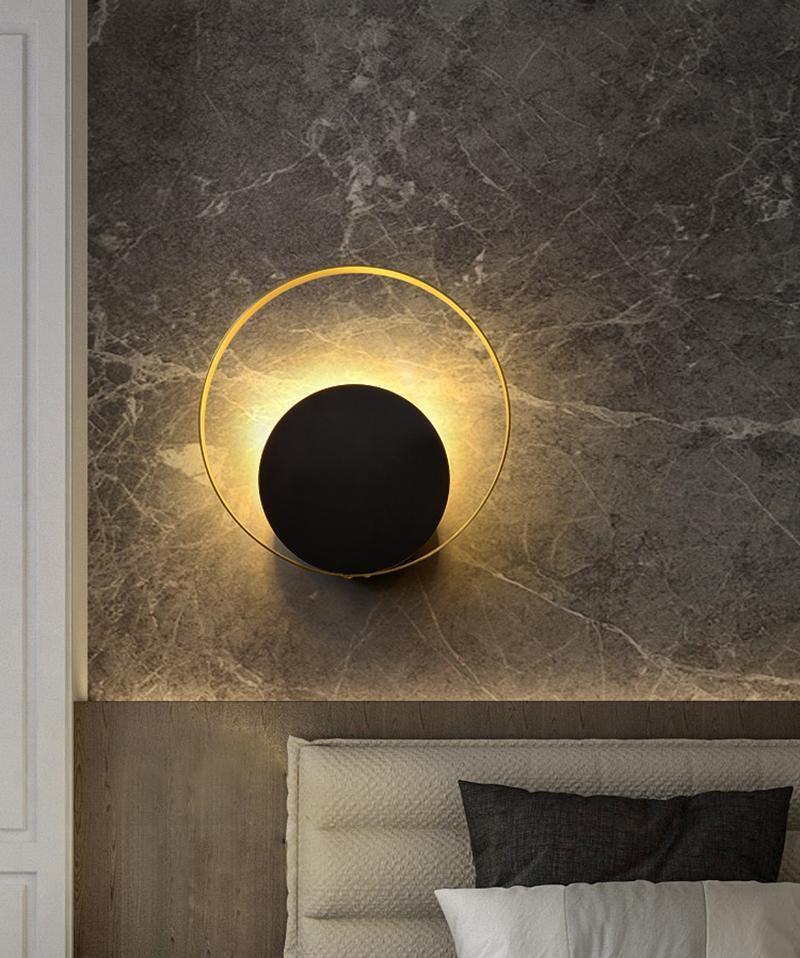 Erliren Moderne Minimalistische Kreis-Wandleuchte-Letslighting