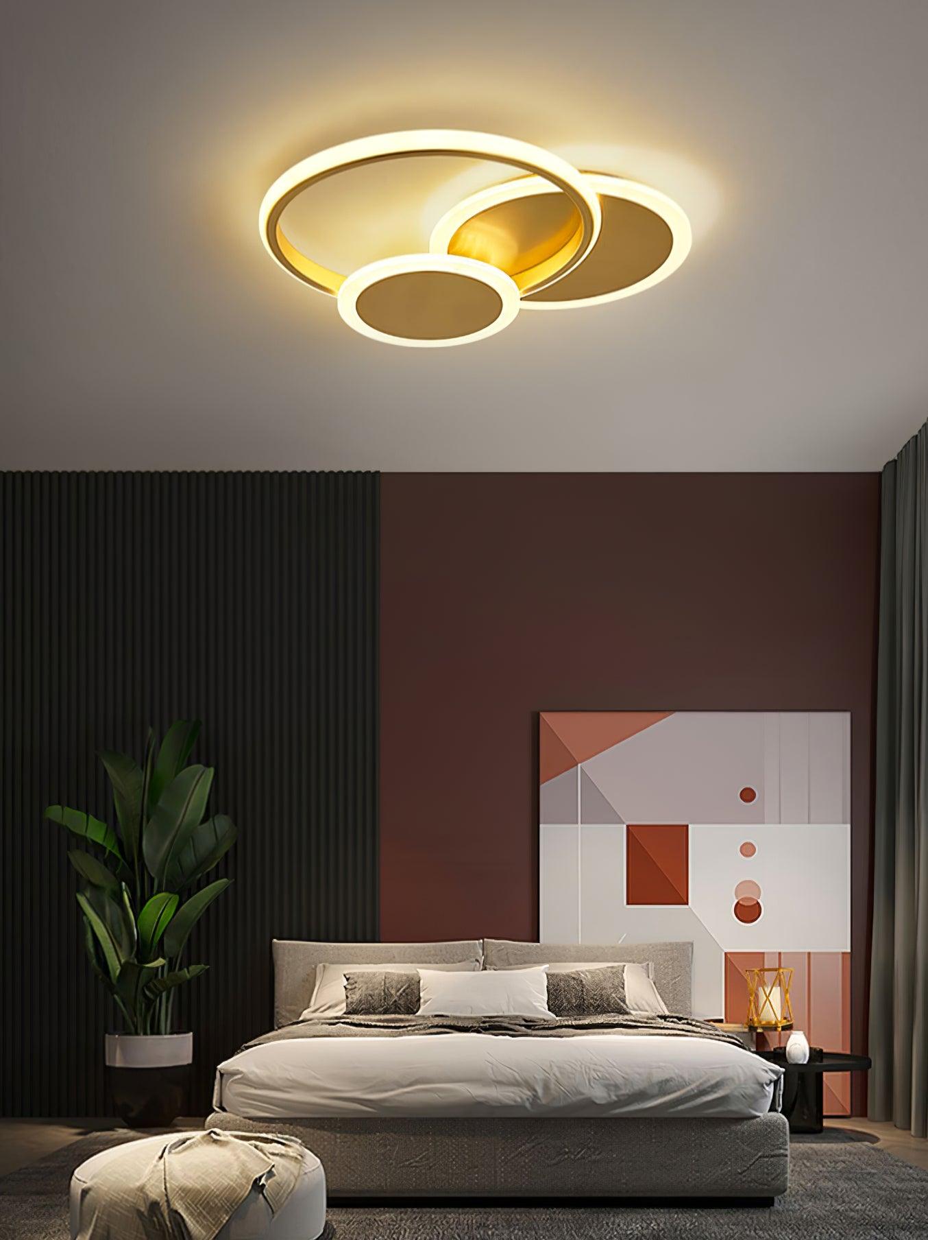 Veraee Art Circles LED-Deckenleuchte-Letslighting