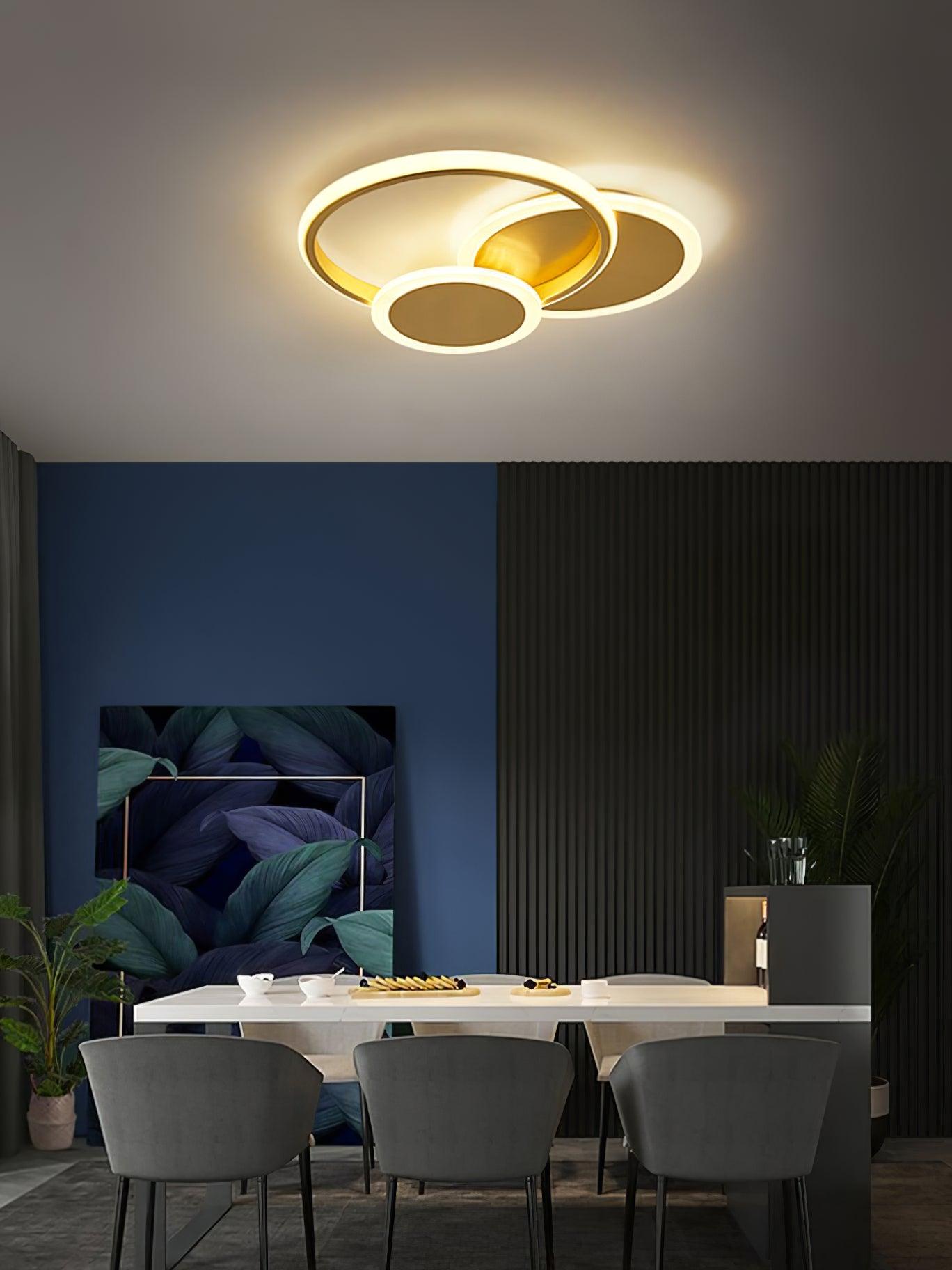 Veraee Art Circles LED-Deckenleuchte-Letslighting