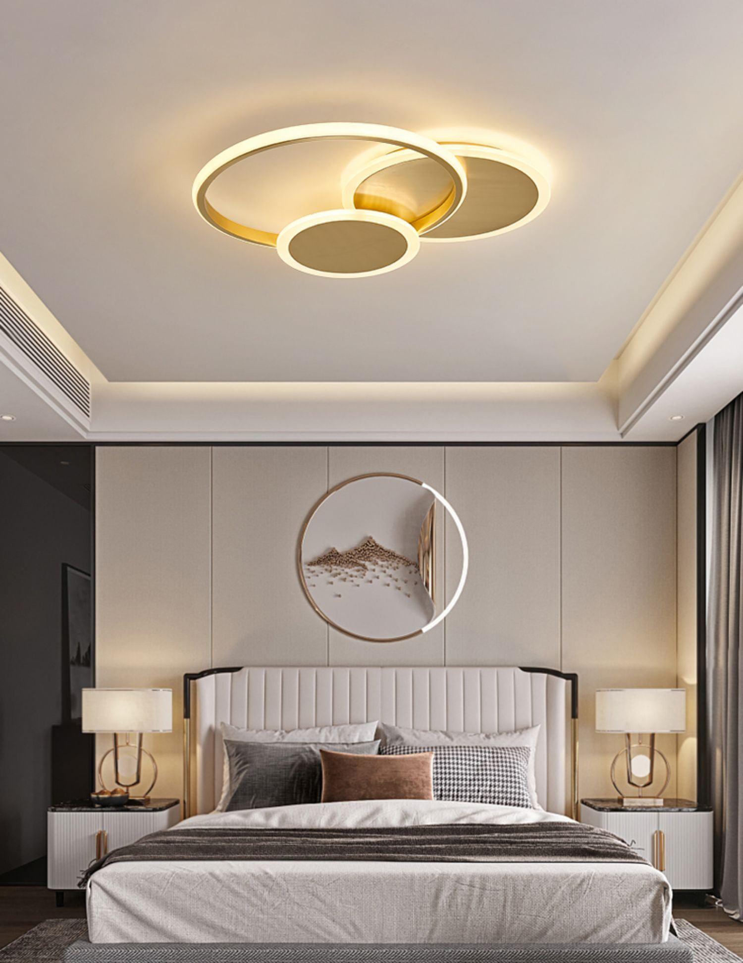 Veraee Art Circles LED-Deckenleuchte-Letslighting