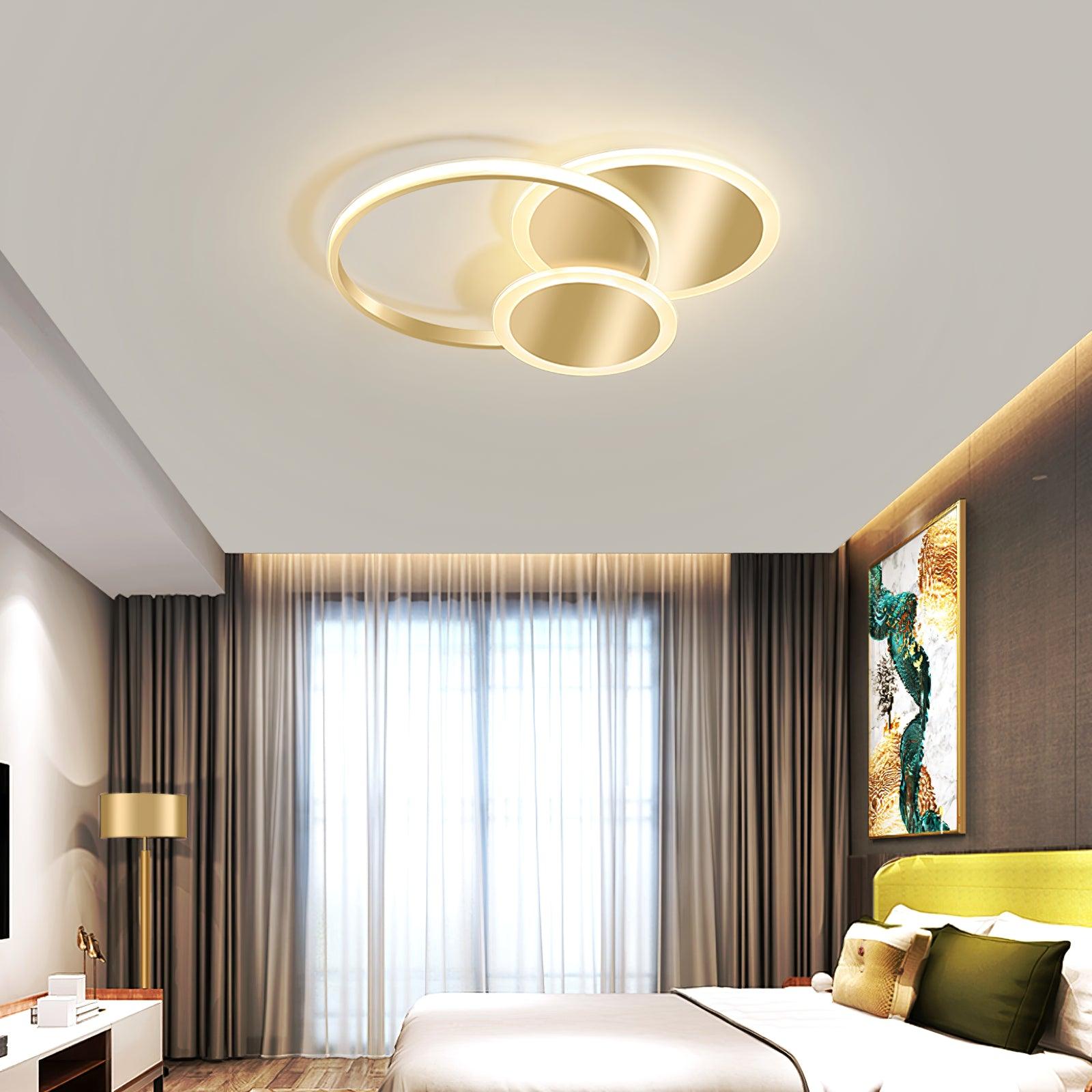 Veraee Art Circles LED-Deckenleuchte-Letslighting