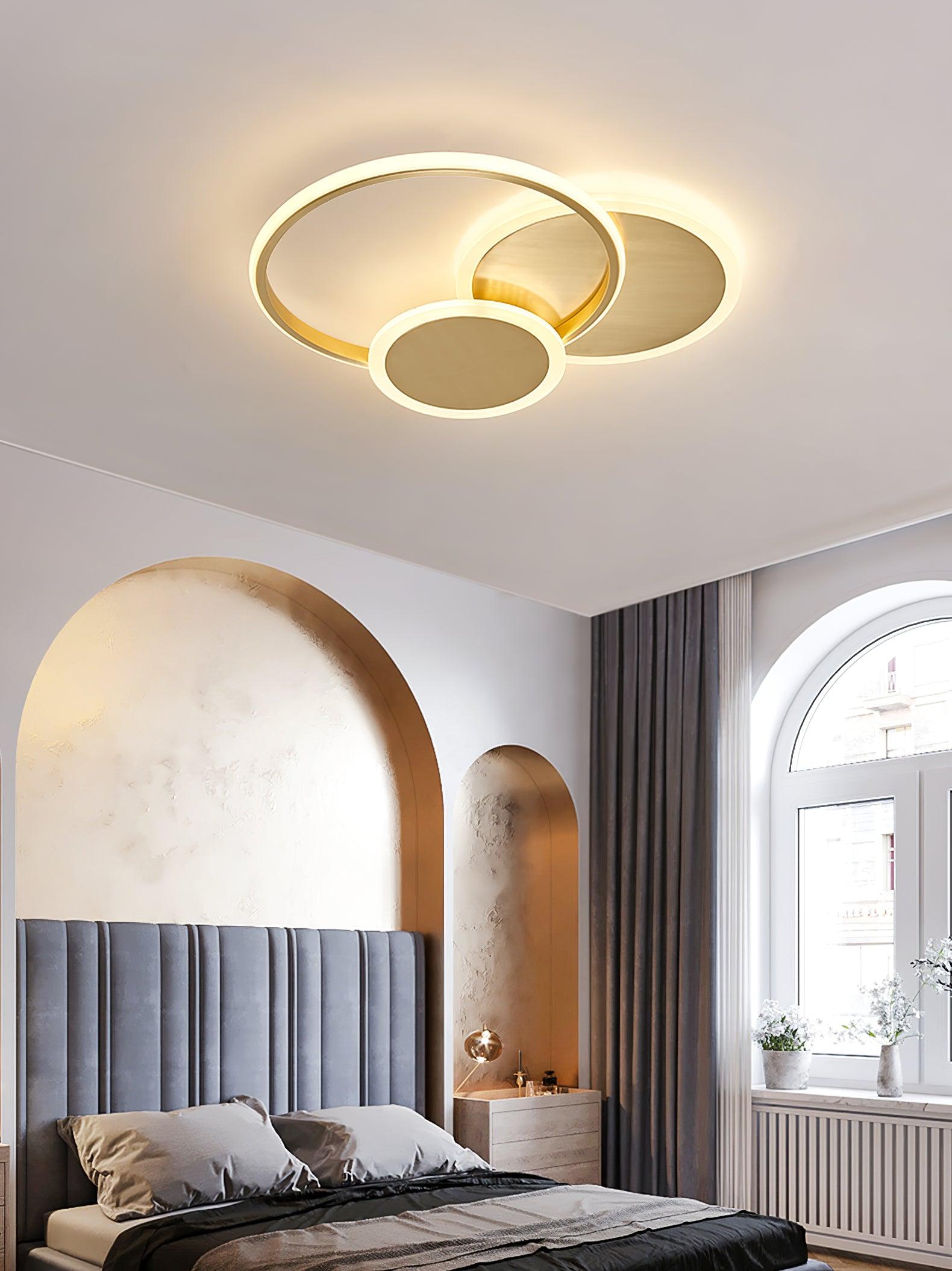 Veraee Art Circles LED-Deckenleuchte-Letslighting