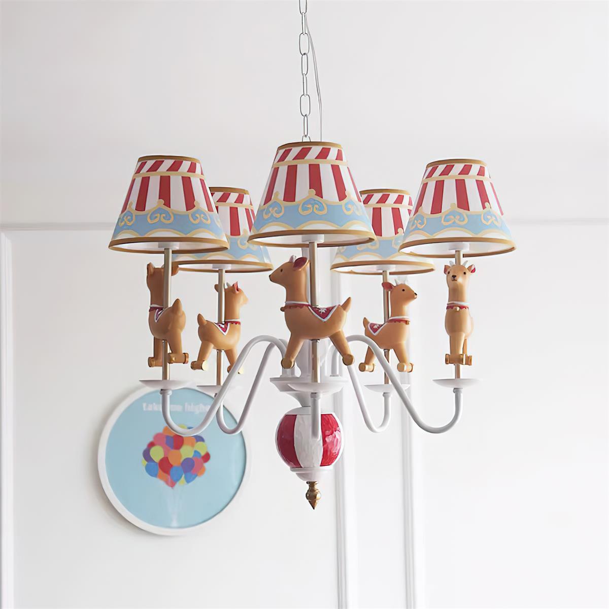 Delfio Vintage Kronleuchter aus Metall-Letslighting