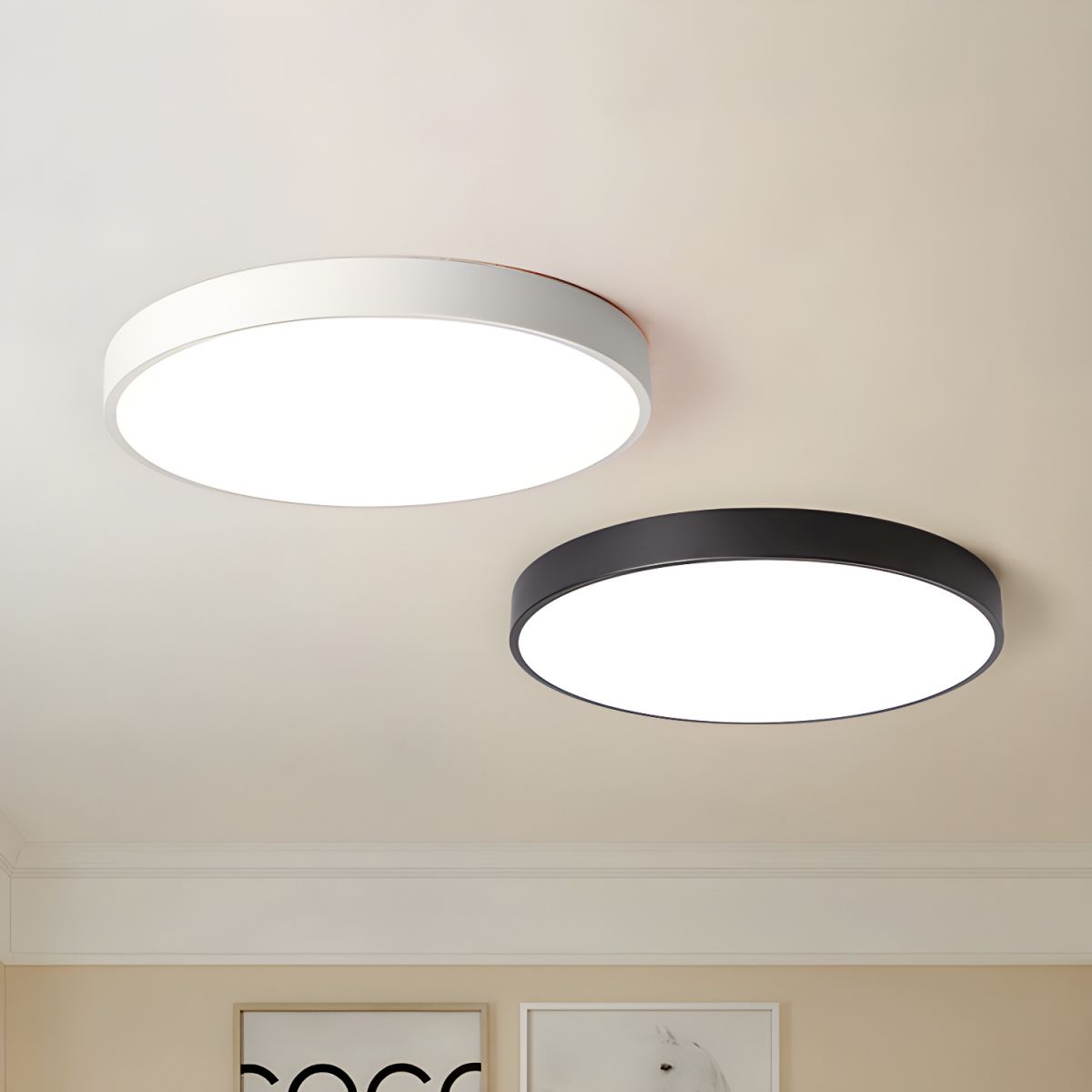 Izoriel Moderne Minimalistische Runde Deckenleuchte-Letslighting