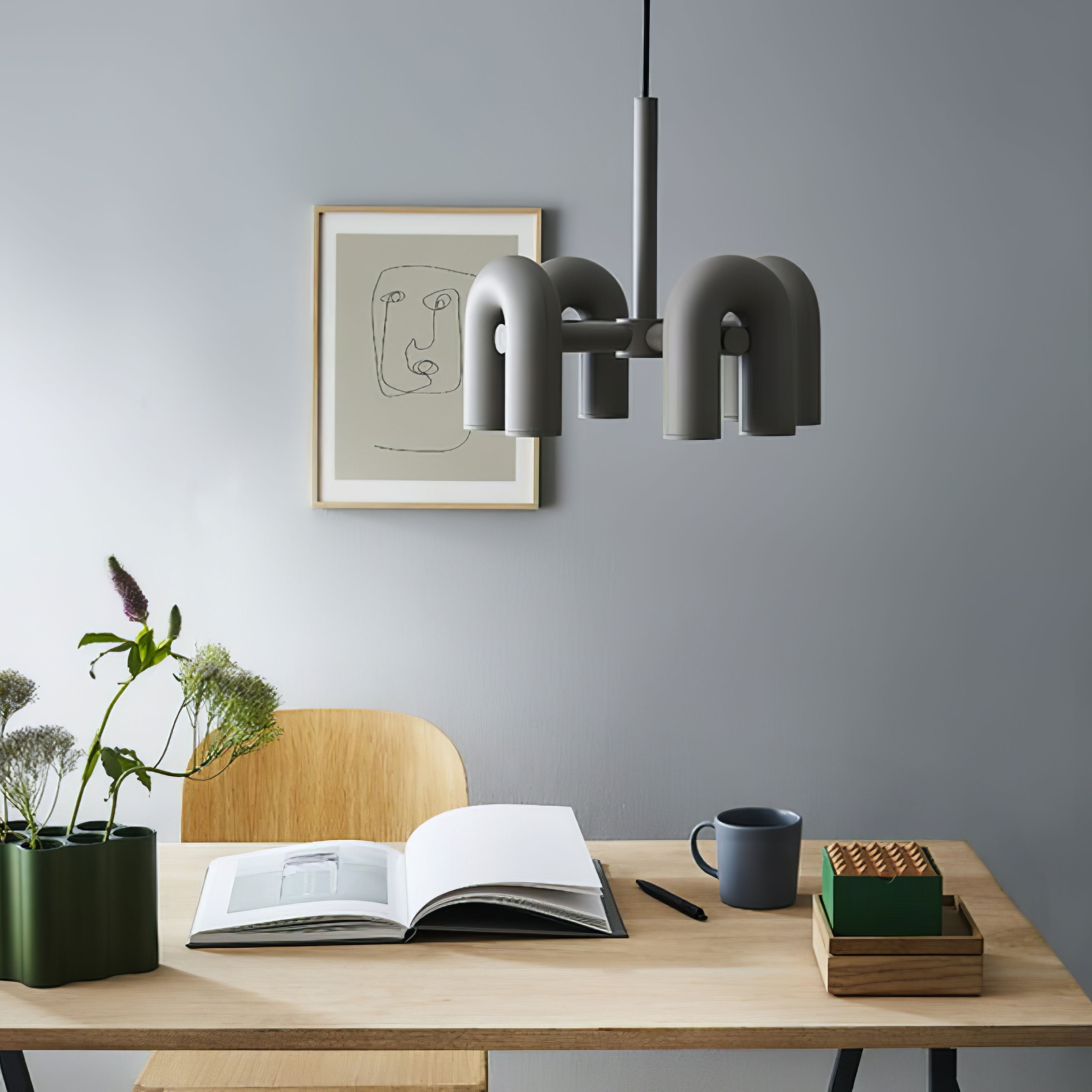Lustra Kronleuchter Cirkus U-Form-Letslighting