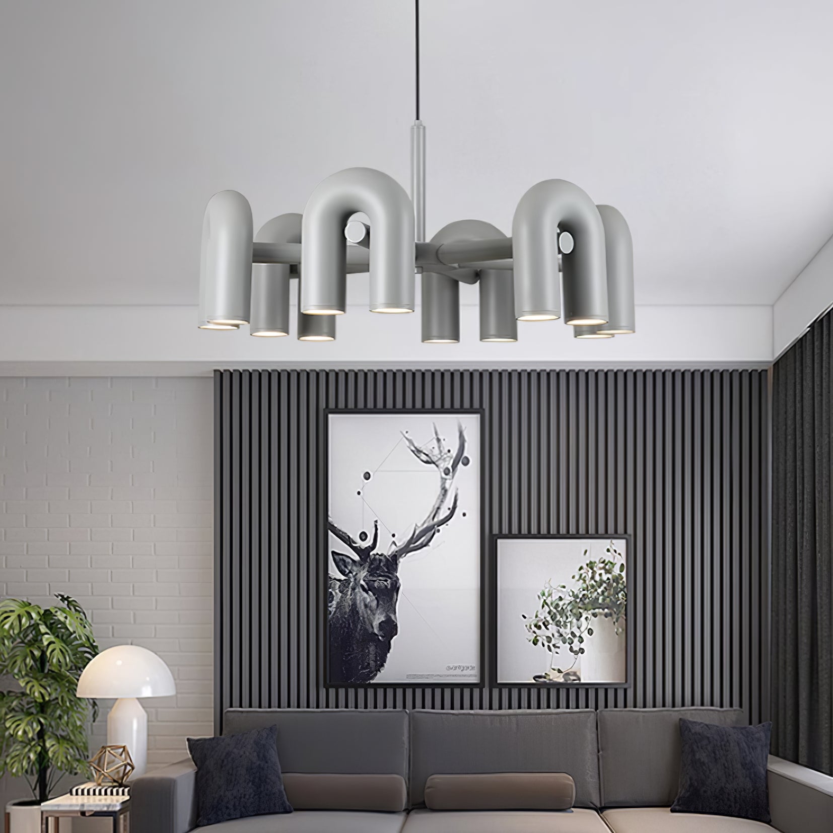 Lustra Kronleuchter Cirkus U-Form-Letslighting