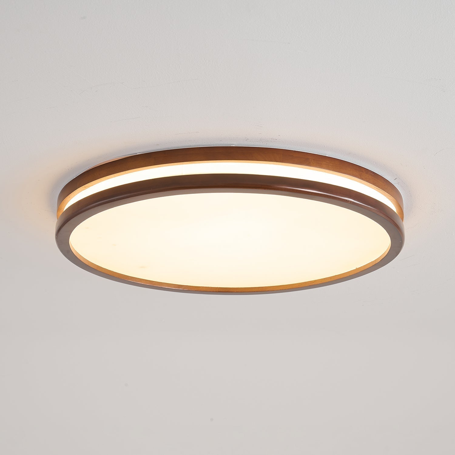 Nysilos Moderne minimalistische Deckenleuchte aus Holz-Letslighting