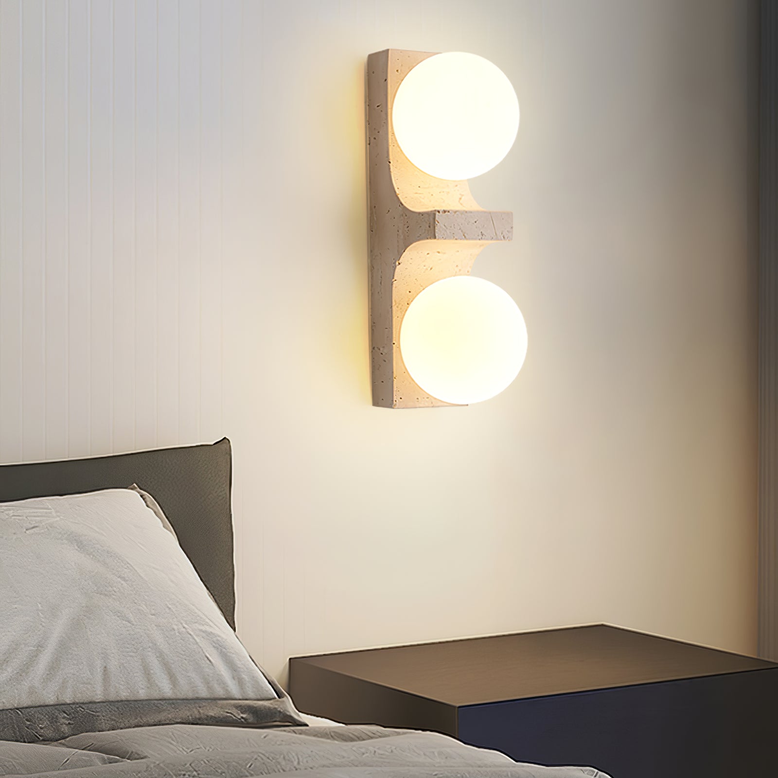 Umiren Travertine Wall Light - Neutralighting