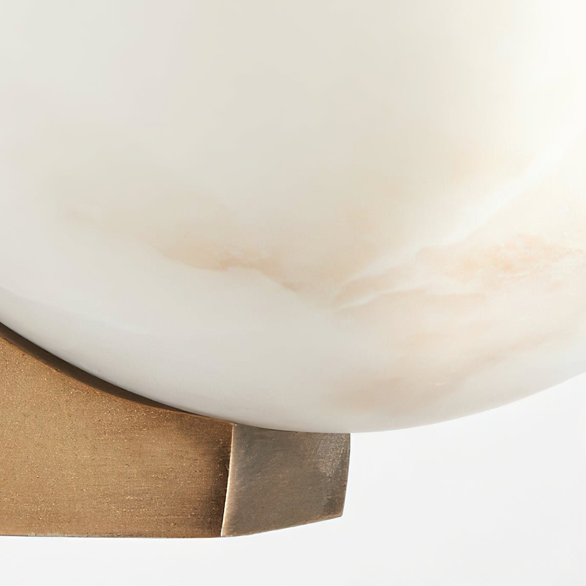 Corvina Bowl Alabaster Wall Light - Neutralighting