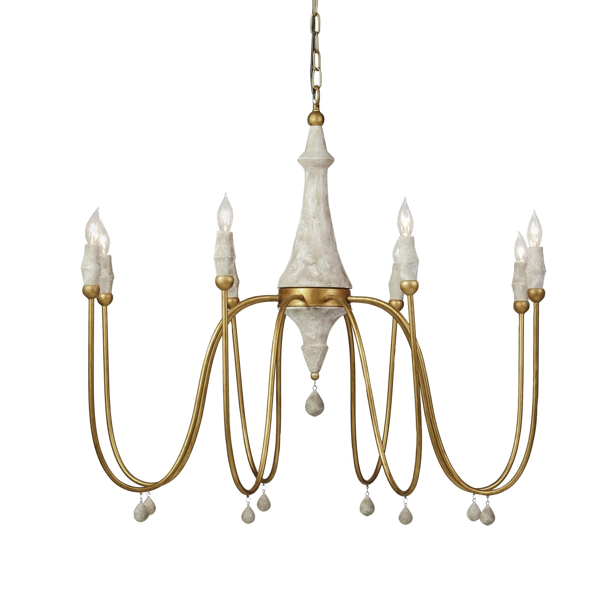 Arcad Vintage Industrial Wooden Chandelier-Letslighting