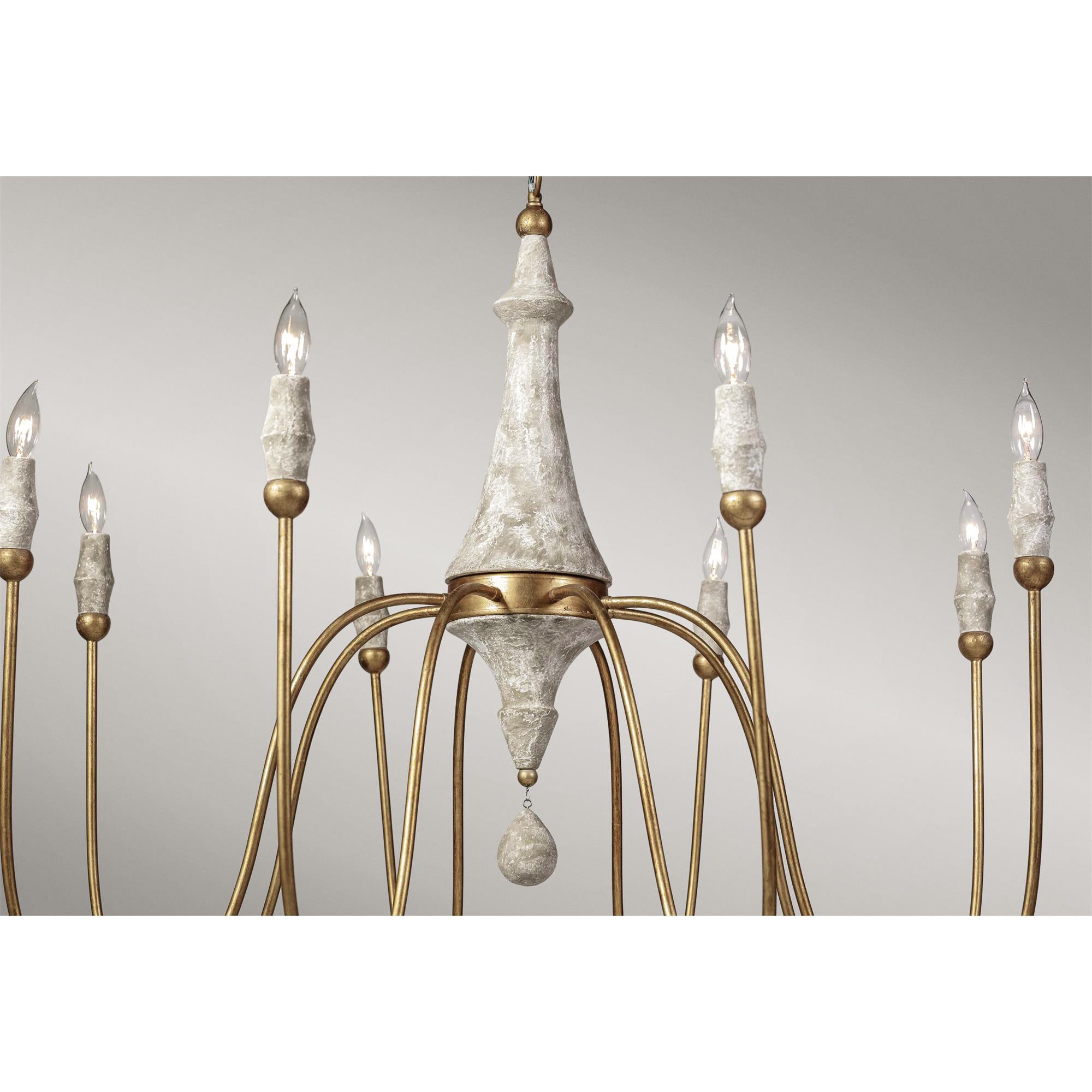 Arcad Vintage Industrial Wooden Chandelier-Letslighting