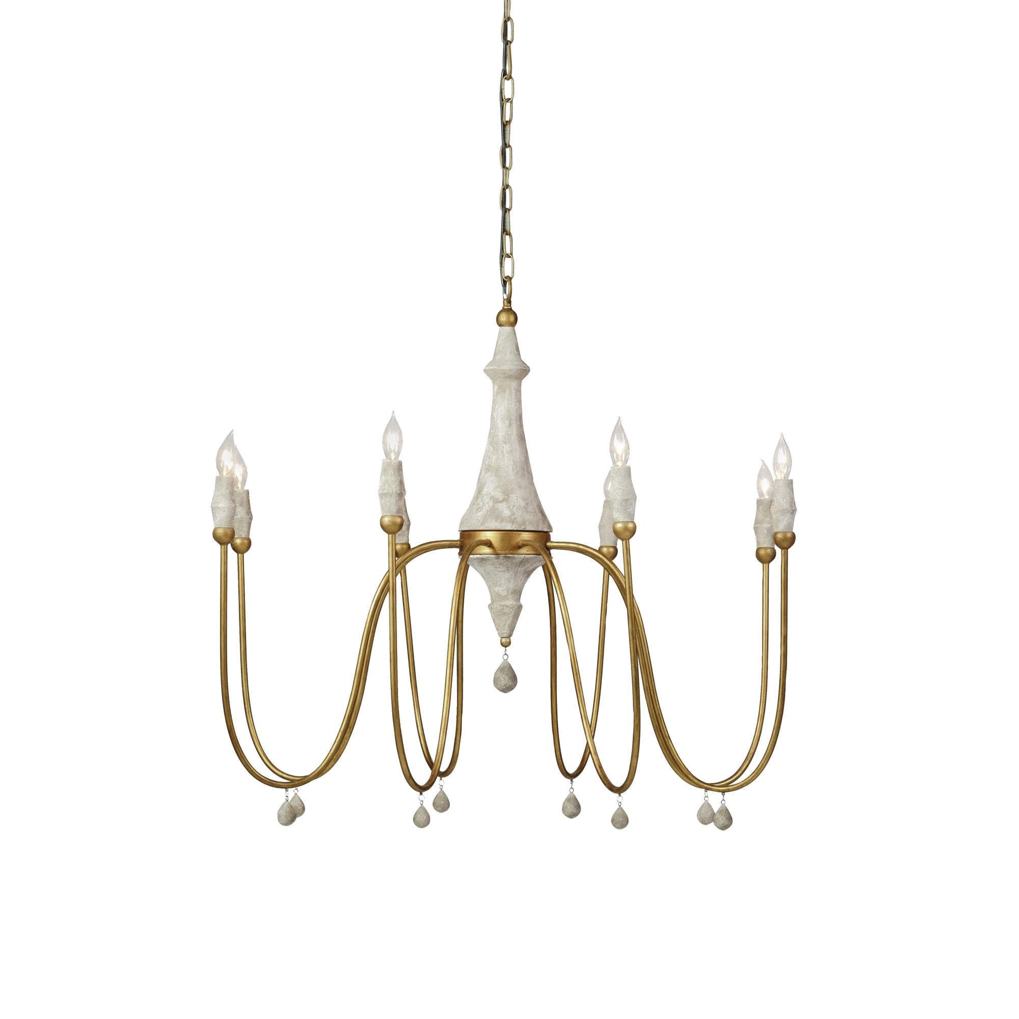 Arcad Vintage Industrial Wooden Chandelier-Letslighting