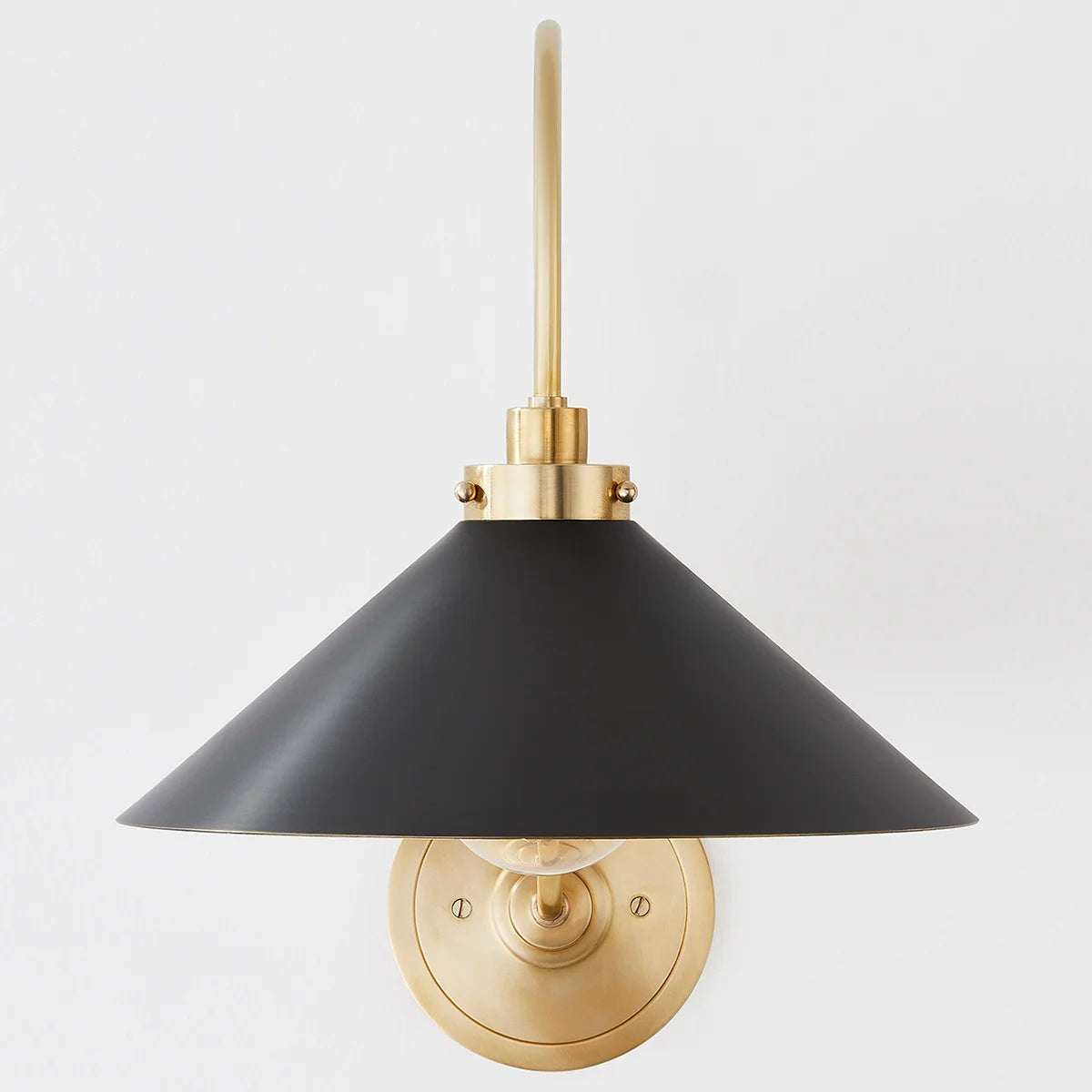 Helena Vintage Wandleuchte für den Innenbereich aus Messing